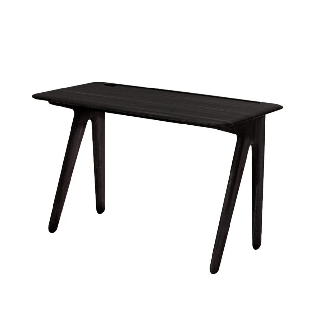 SLAB Desk Black Oak Wood