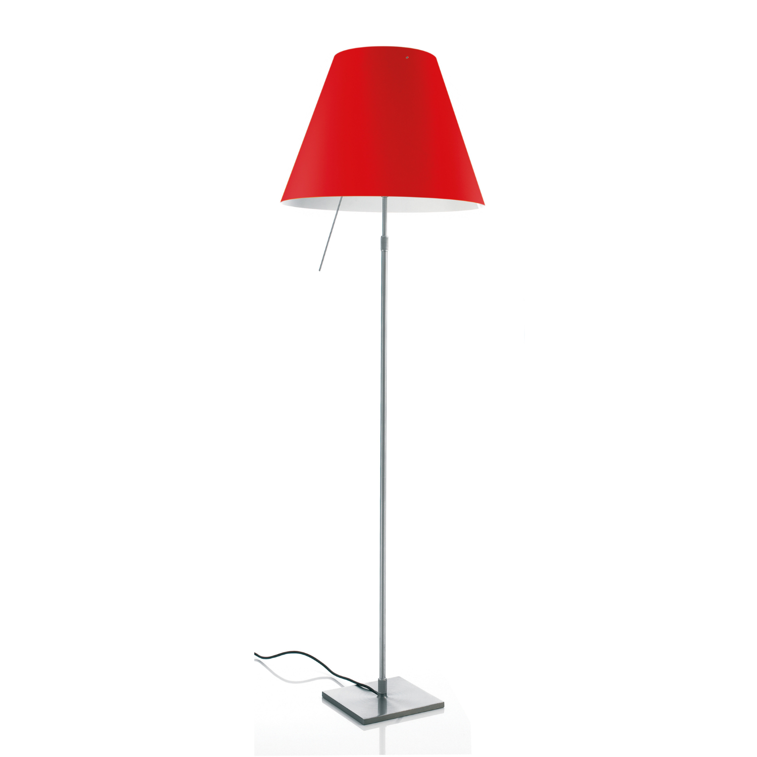 Vloerlamp COSTANZA rood