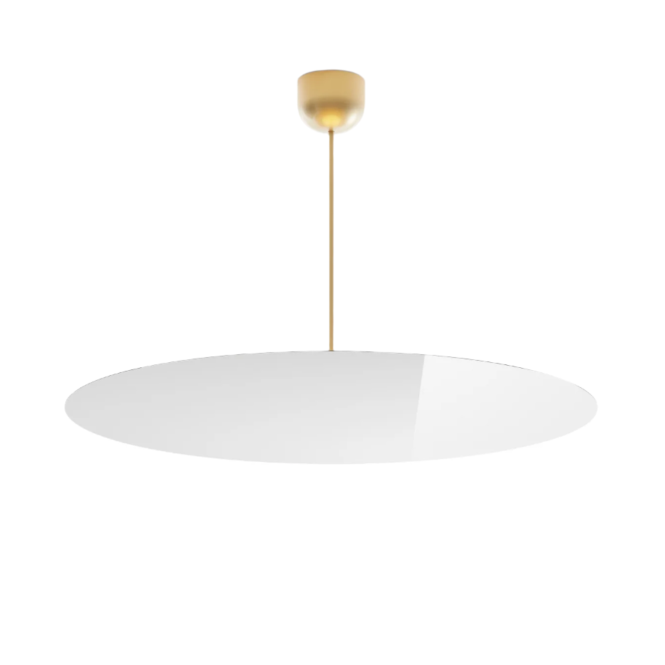 Hanglamp MILLIMETRO messing met spiegel effect