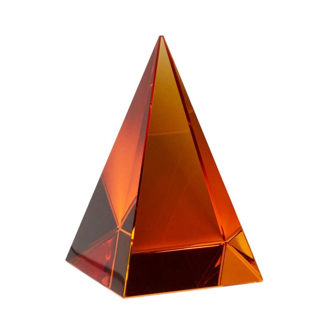 Przycisk do papieru PRISM bursztynowy Hübsch Eye on Design