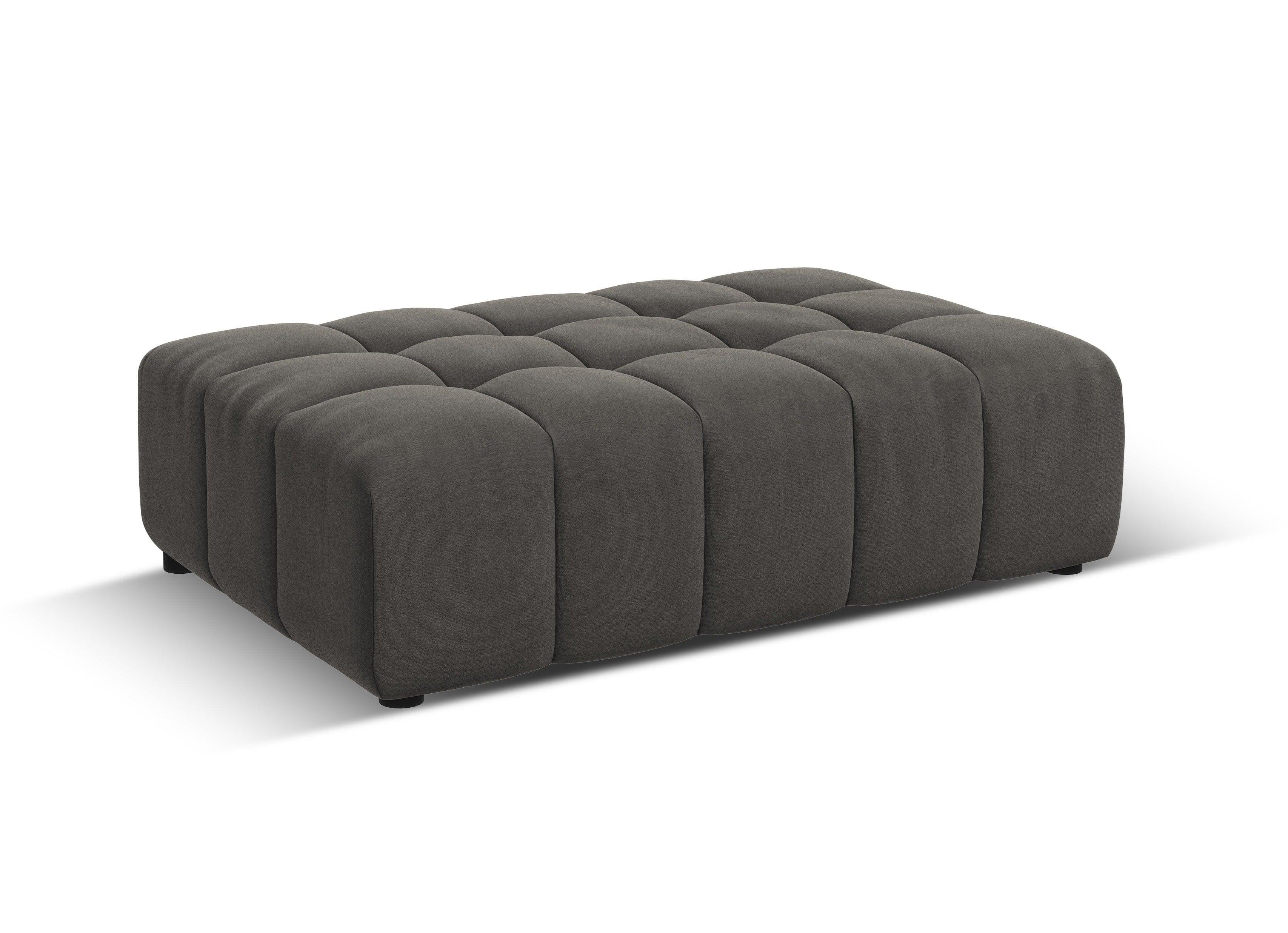 Puf aksamitny CHICAGO szary Cosmopolitan Design Eye on Design