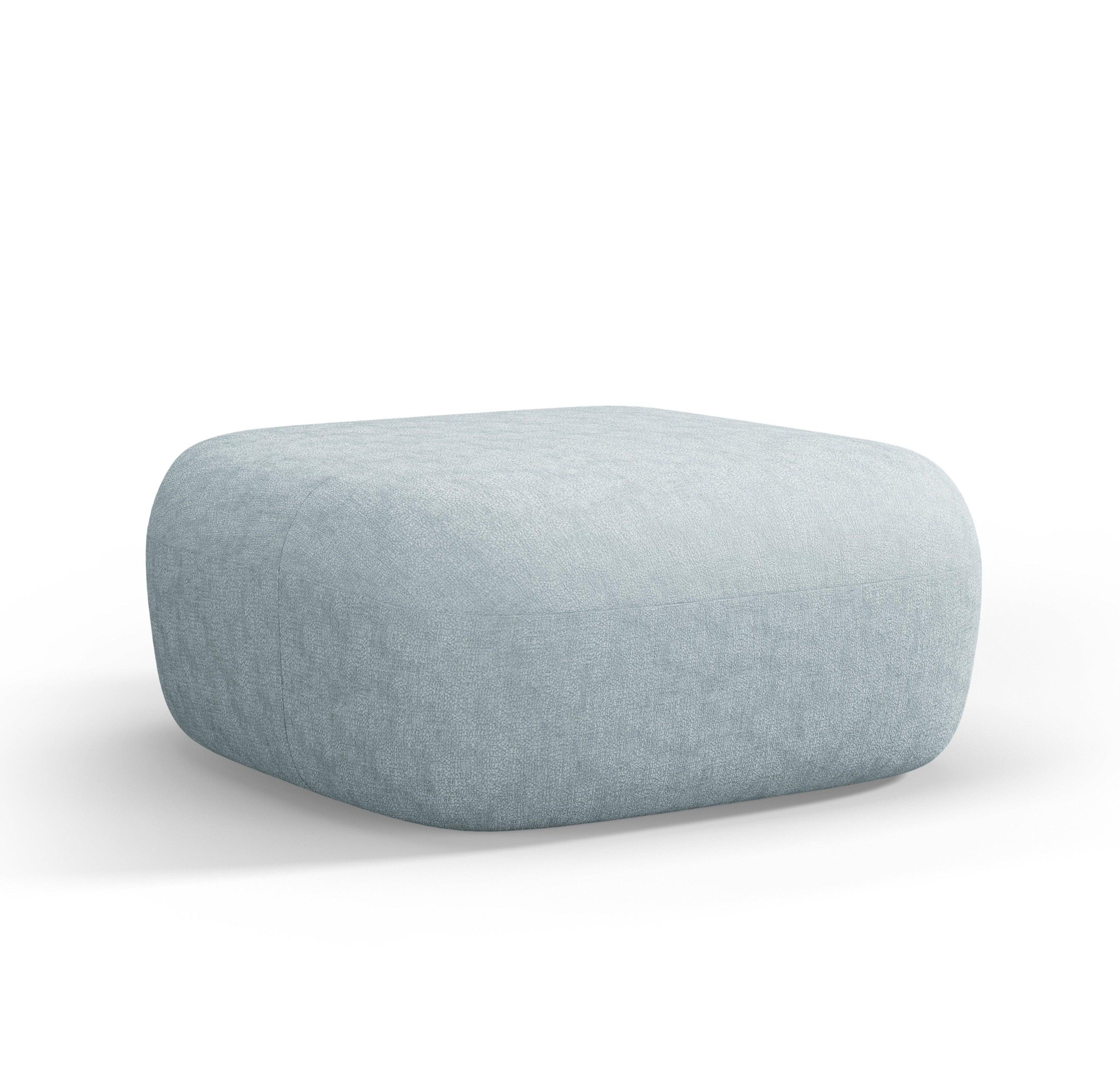 Puf ALDRIN błękitny szenil Windsor & Co Eye on Design