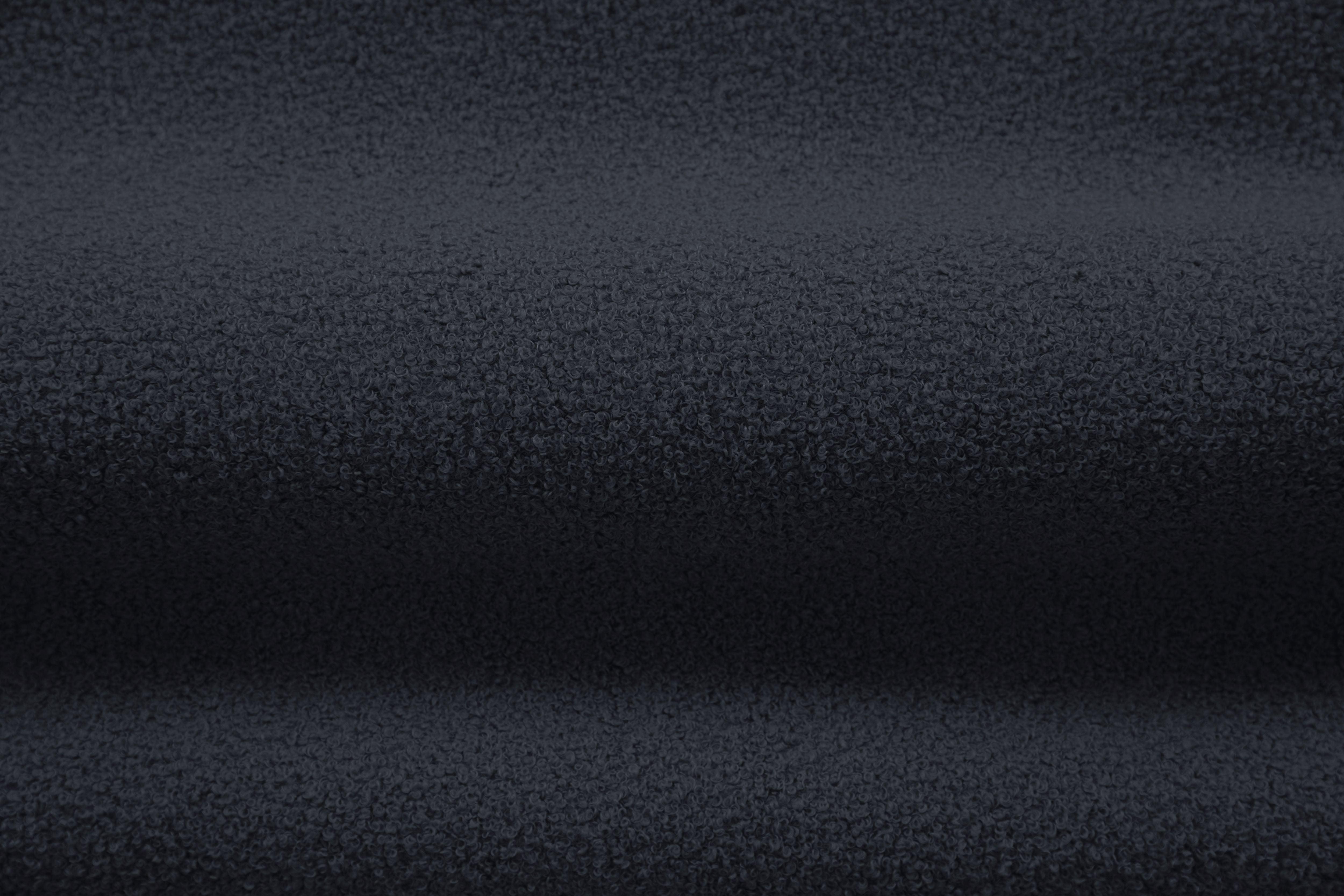 Puf ALDRIN granatowy boucle Windsor & Co Eye on Design