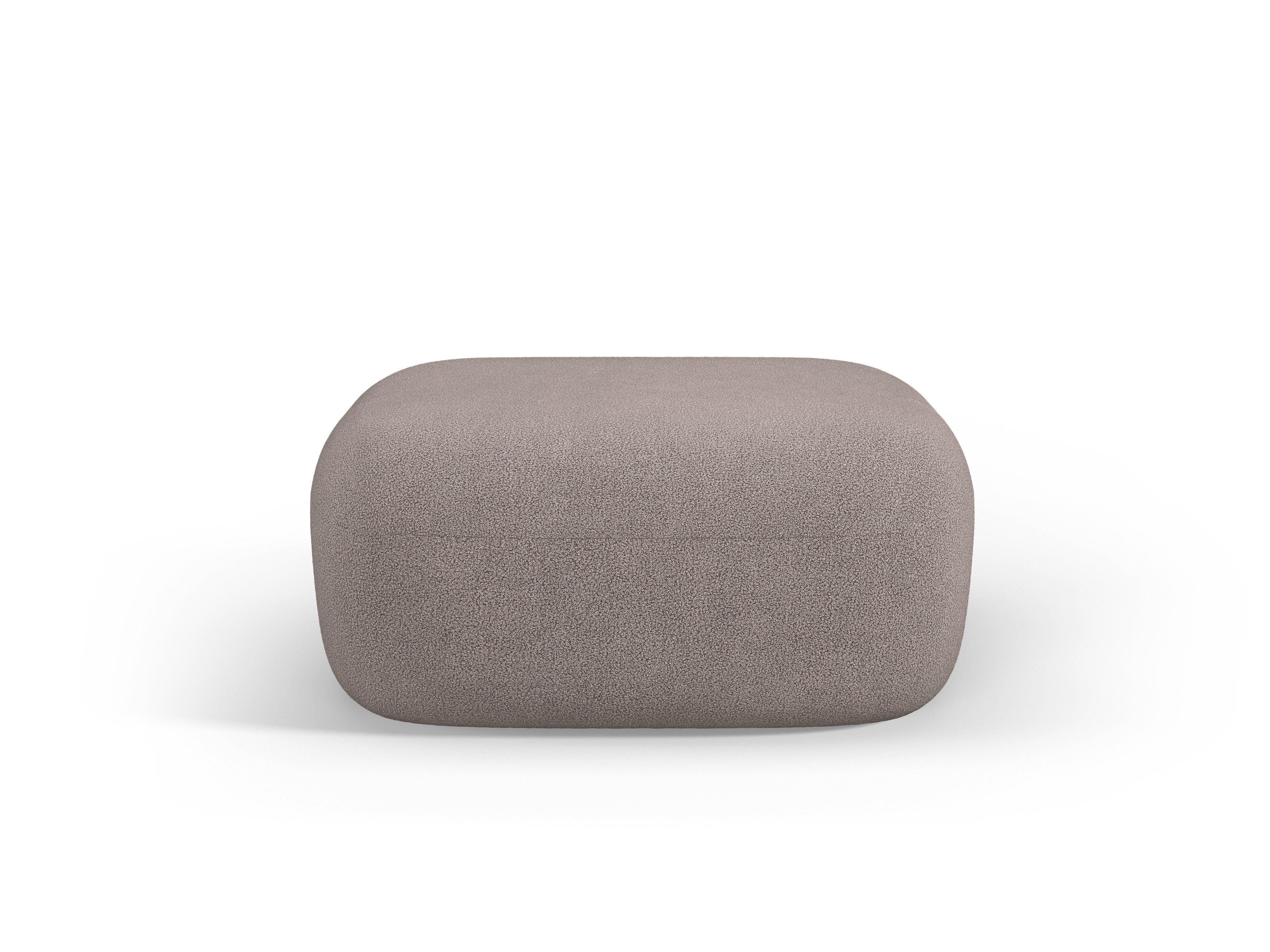 Puf ALDRIN jasnobrązowy boucle Windsor & Co Eye on Design