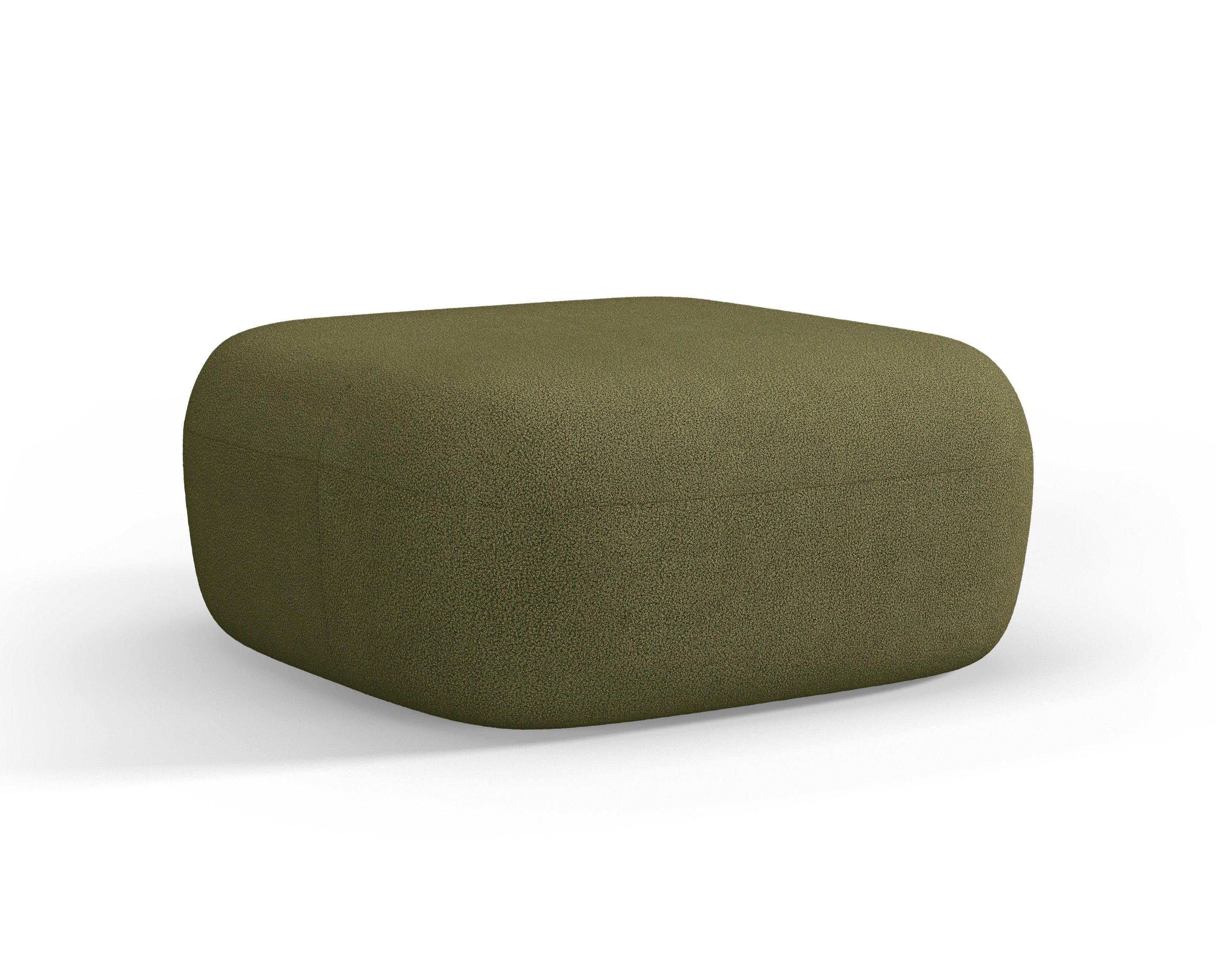 Puf ALDRIN zielony boucle Windsor & Co Eye on Design
