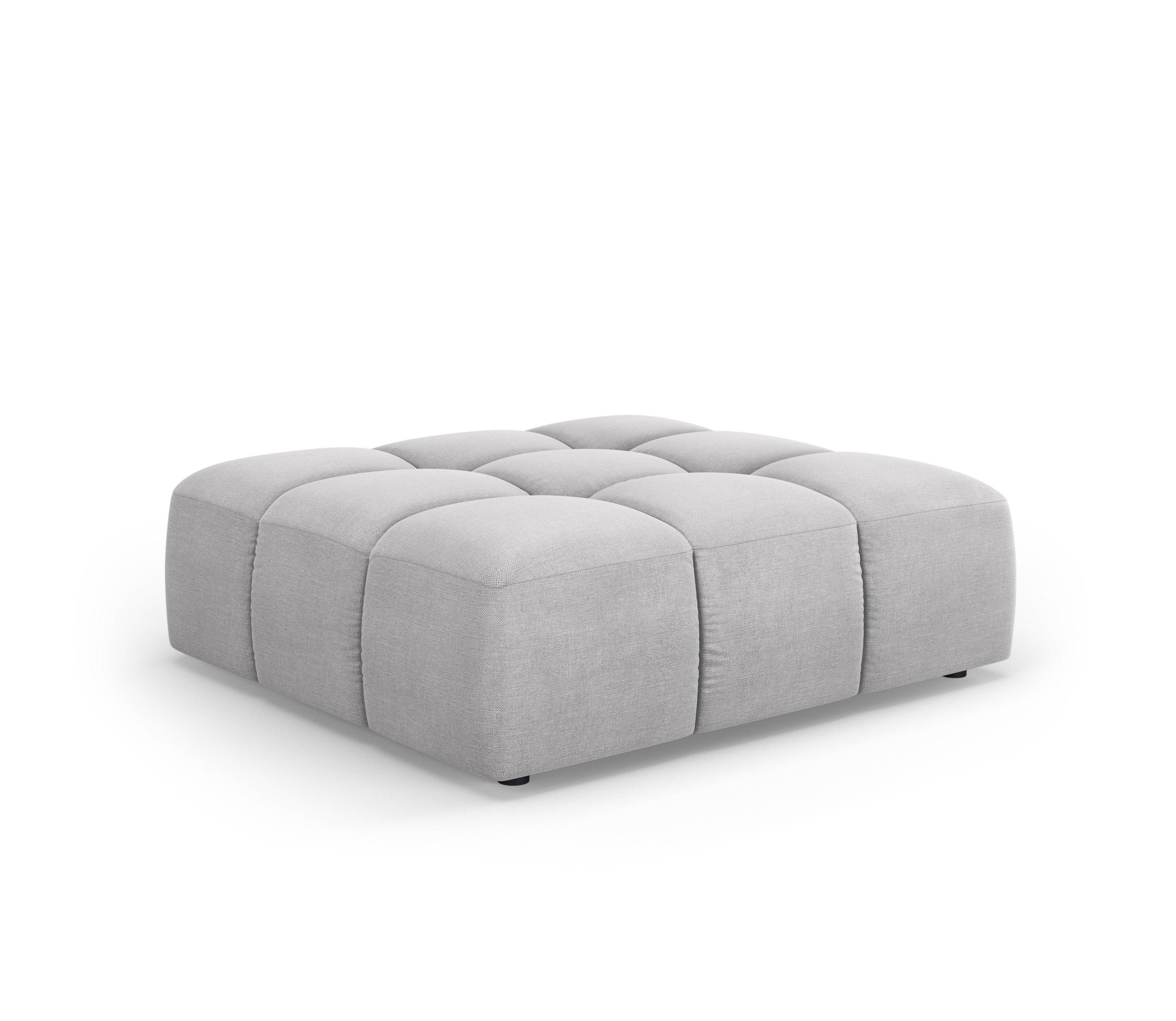 Puf FRANCESCA jasnoszary szenil Milo Casa Eye on Design