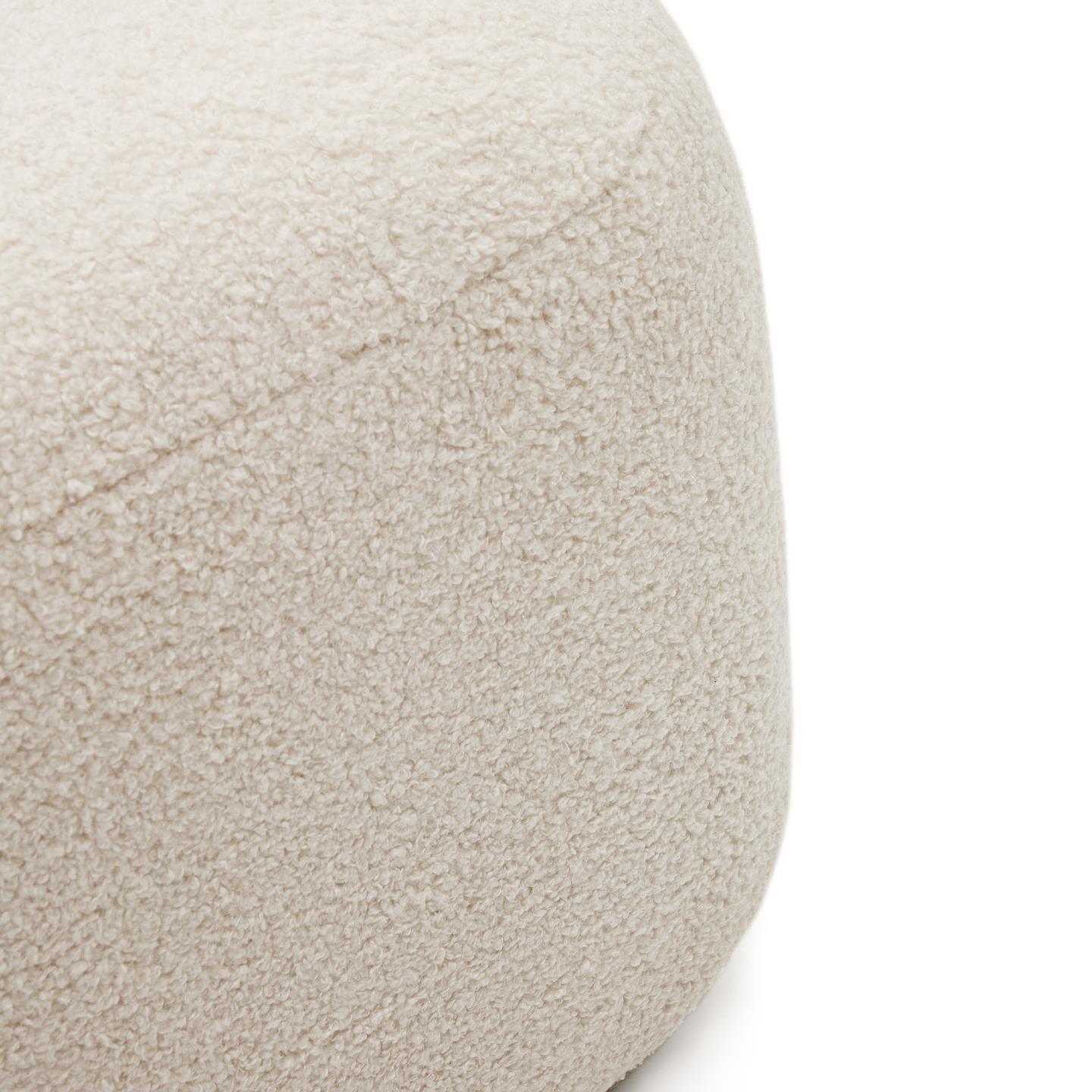 Puf MARTINA baranek écru La Forma Eye on Design