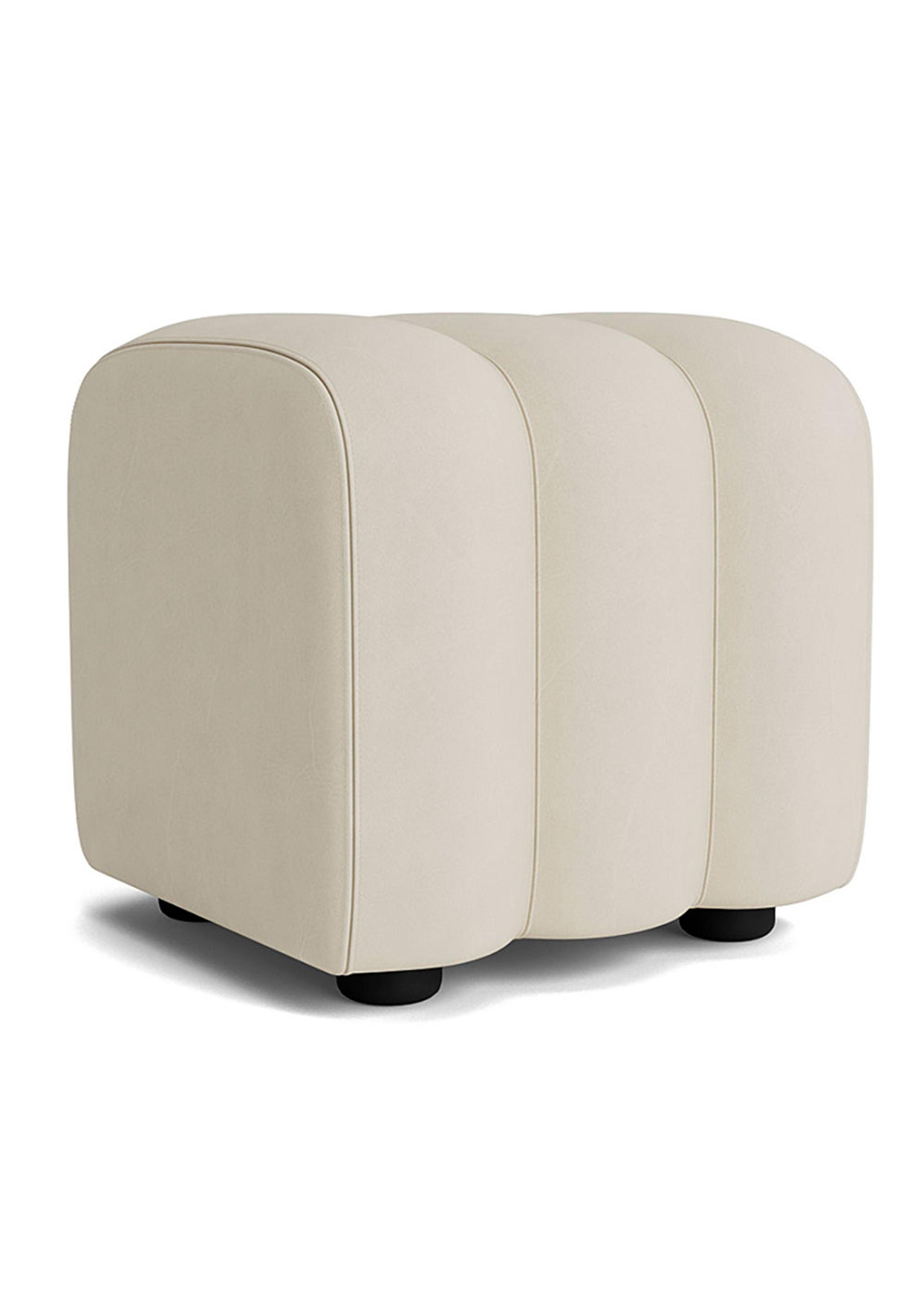 Puf STUDIO kremowy NORR11 Eye on Design