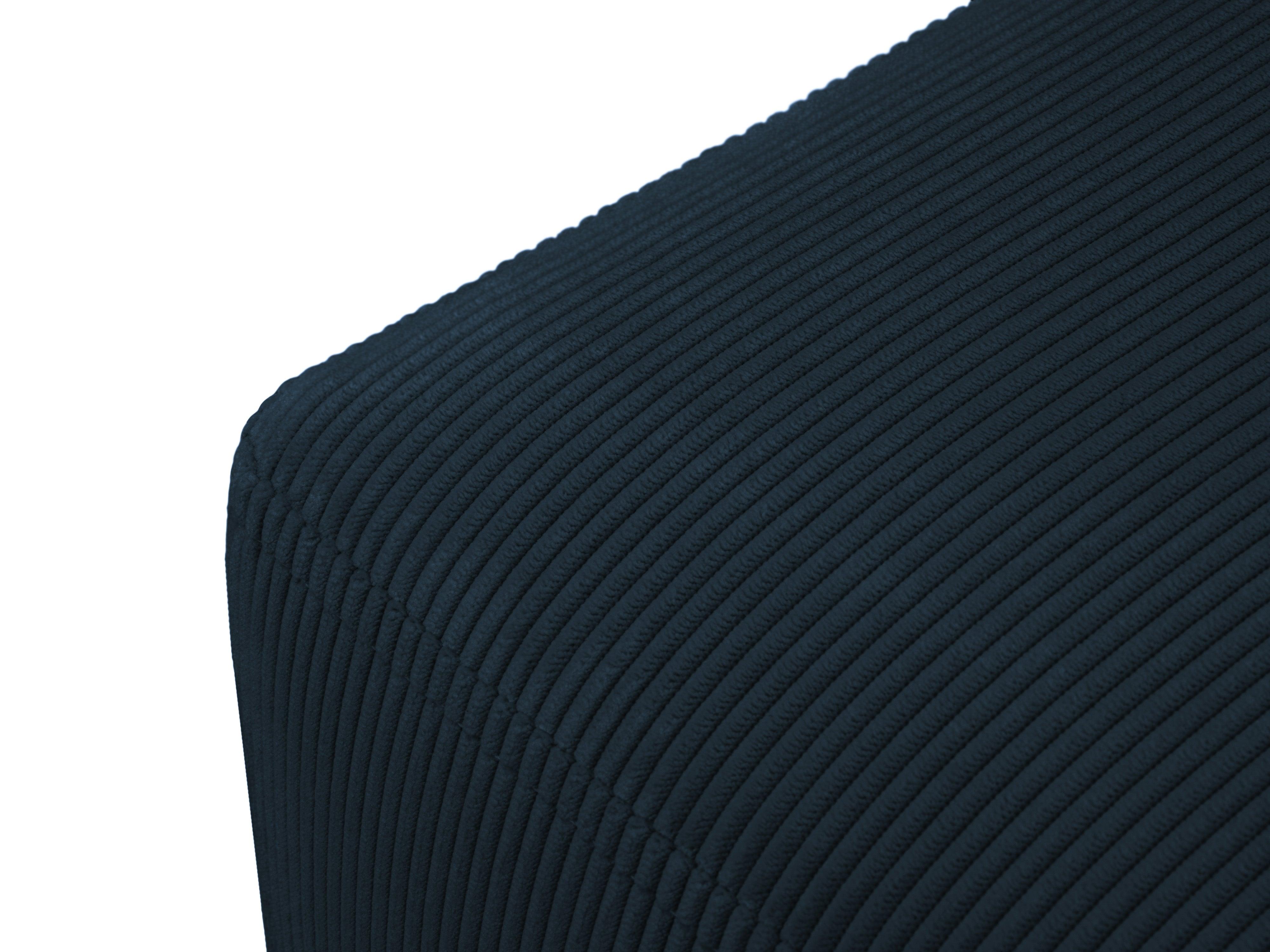 Puf sztruksowy ROSE ciemnoniebieski Mazzini Sofas Eye on Design