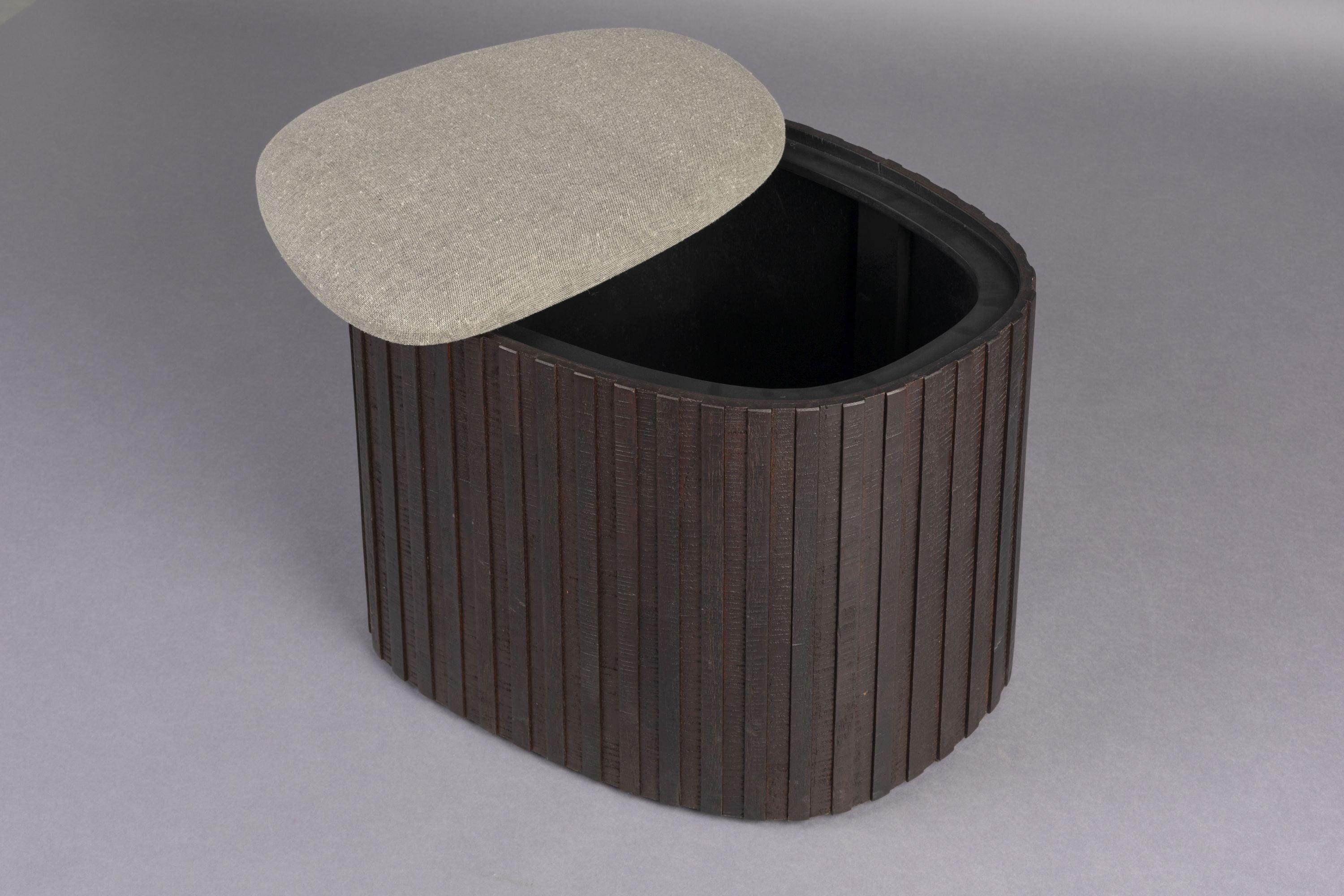 Bay Storage Pouf Dutchbone Eye on Design