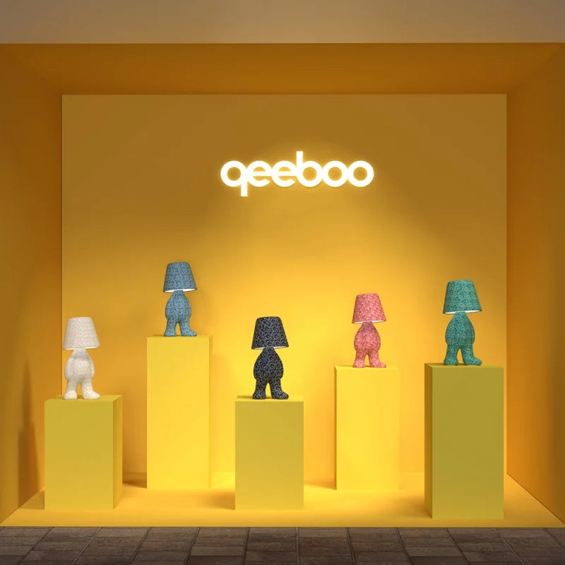 Draagbare lamp SWEET BROTHERS TOM wit