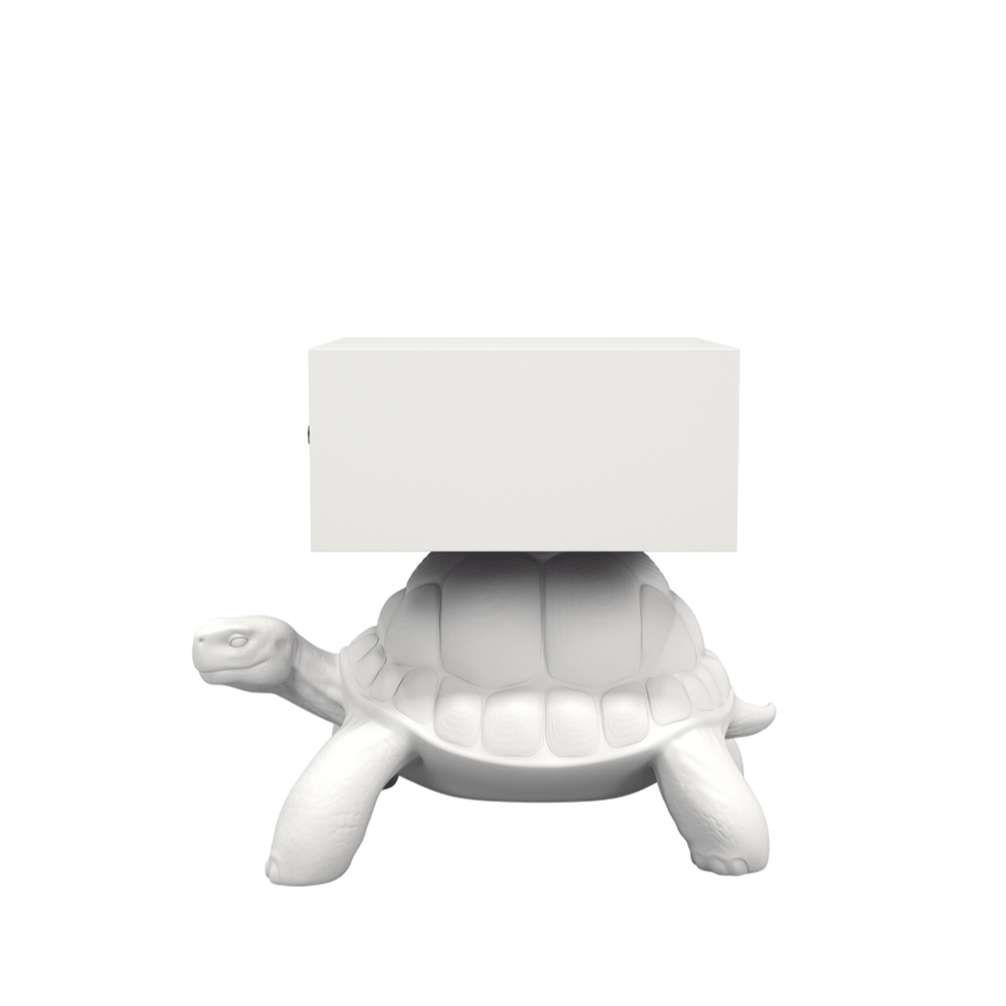 TURTLR CARRY Nachttisch weiß