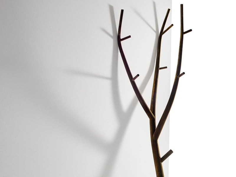 Stehender Kleiderständer RAMO goldfarben