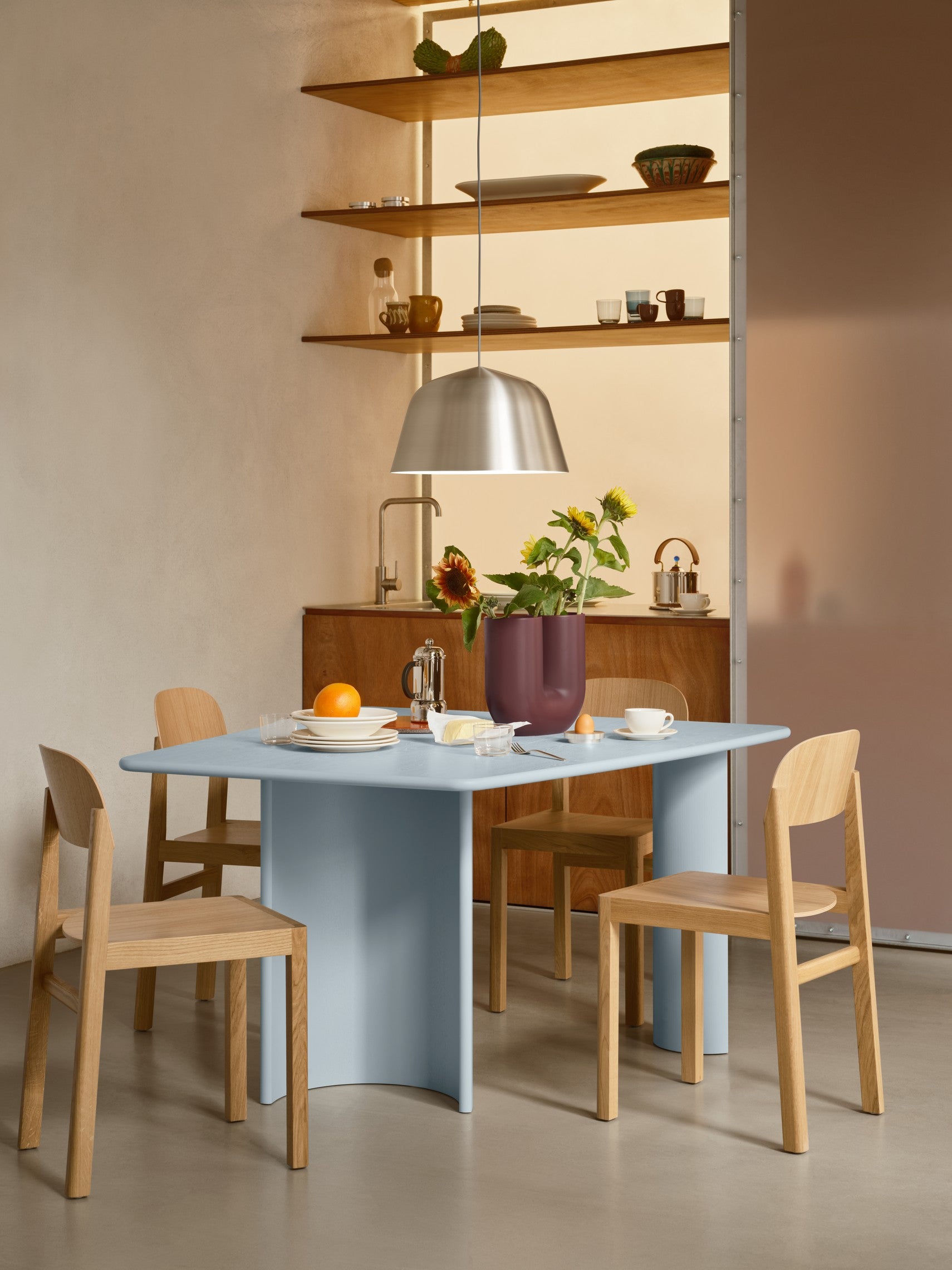 Tisch RE-NORM himmelblau