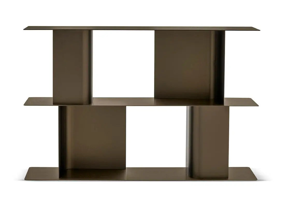 Regał CARV matowy brąz do salonu – Calligaris