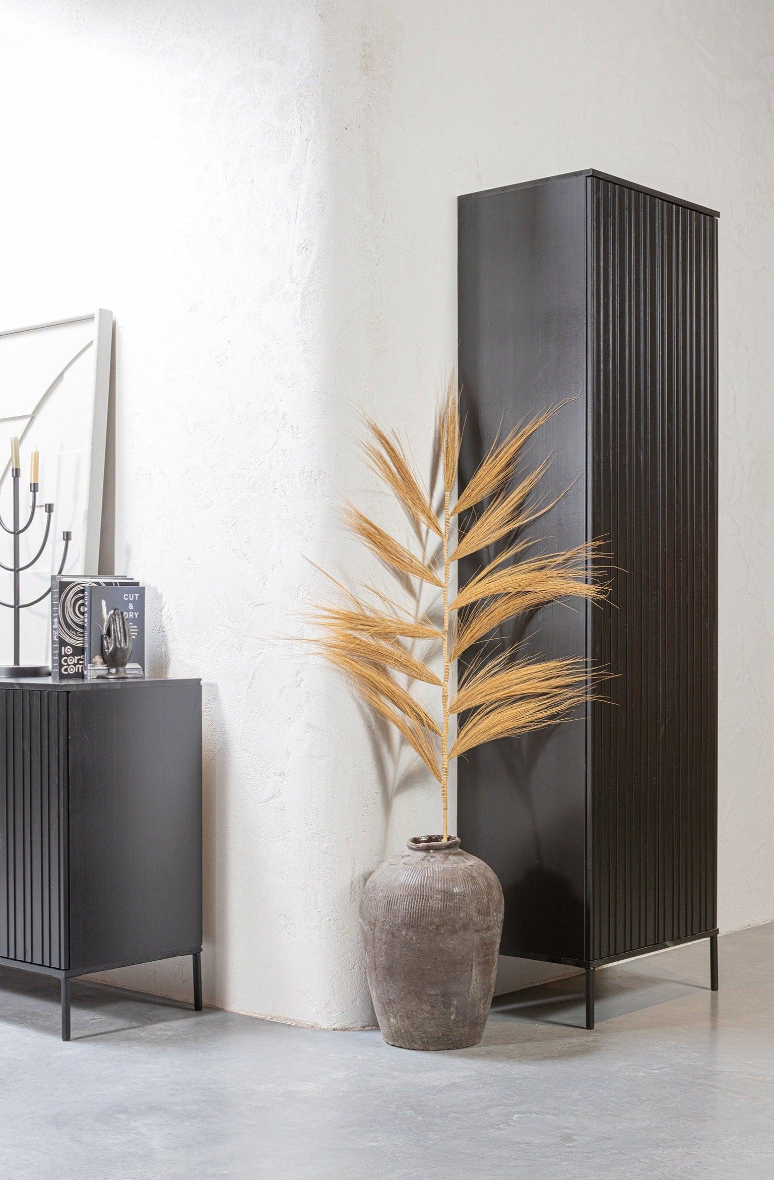 Regał GRAVURE czarne drewno sosnowe Woood Exclusive Eye on Design