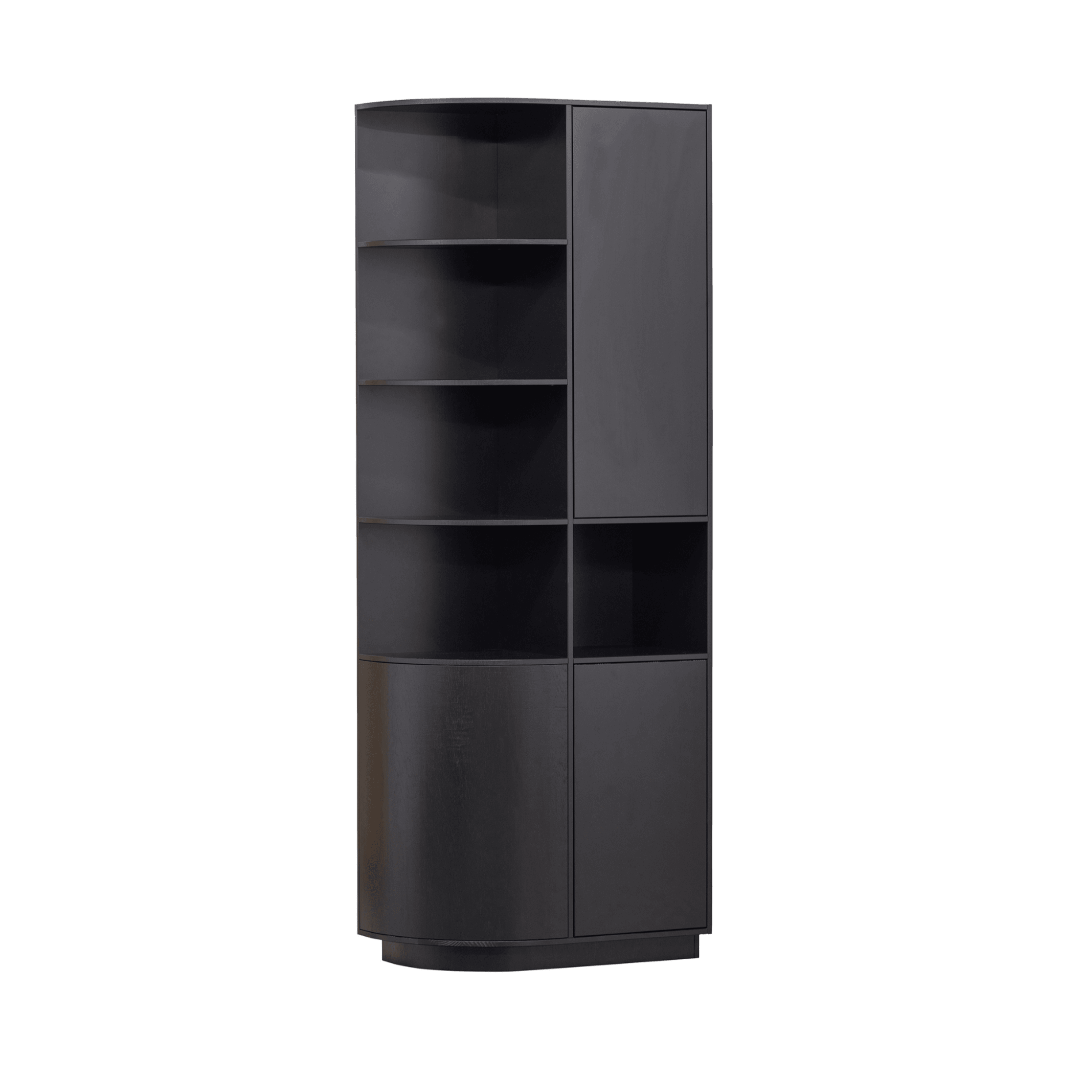 Regał lewostronny FINCA czarny Woood Exclusive Eye on Design