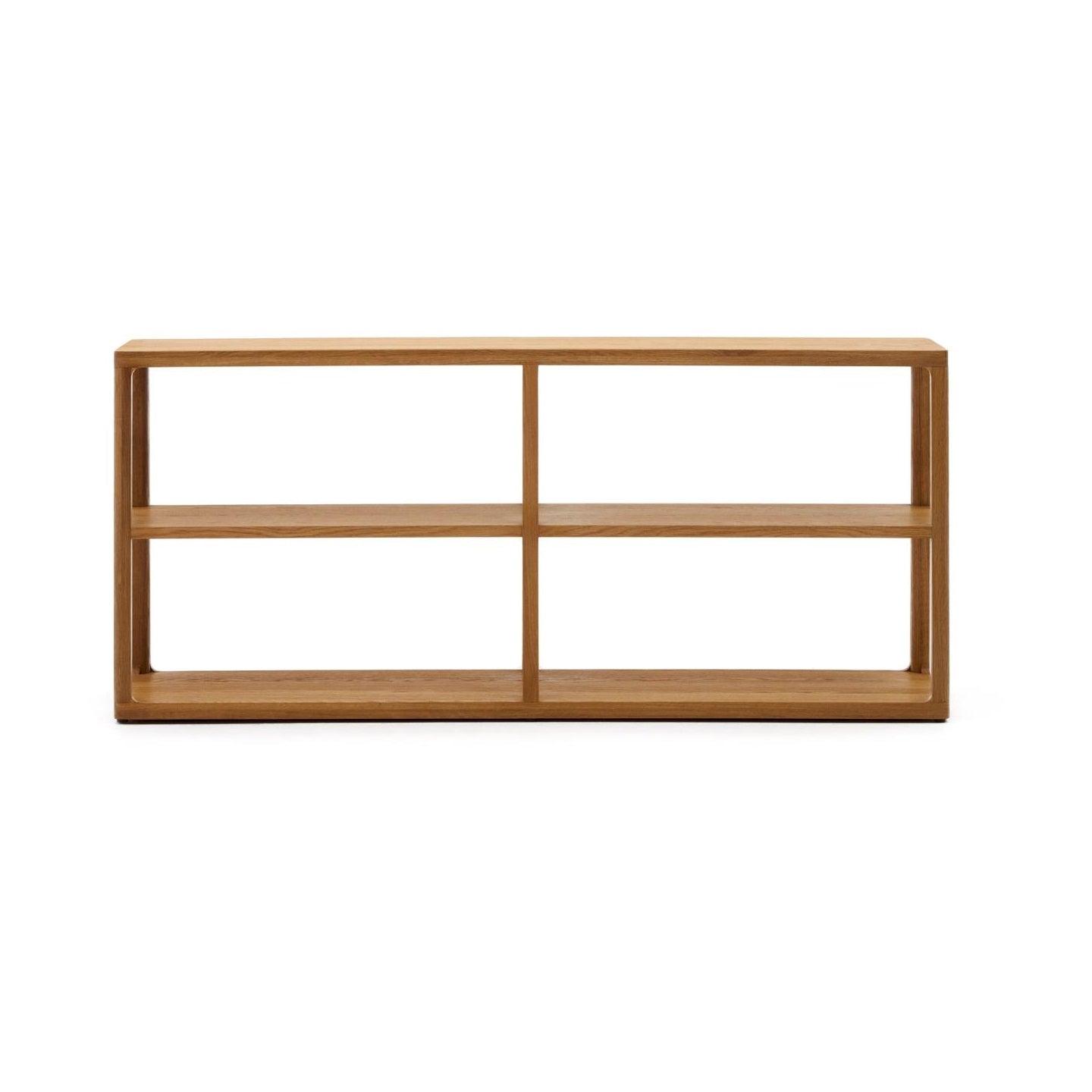 Regał niski MAYMAI drewno dębowe La Forma Eye on Design