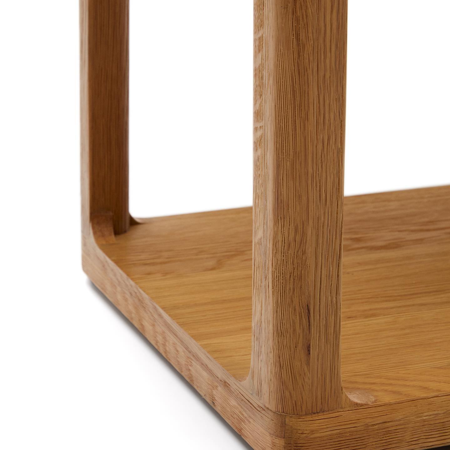 Regał niski MAYMAI drewno dębowe La Forma Eye on Design