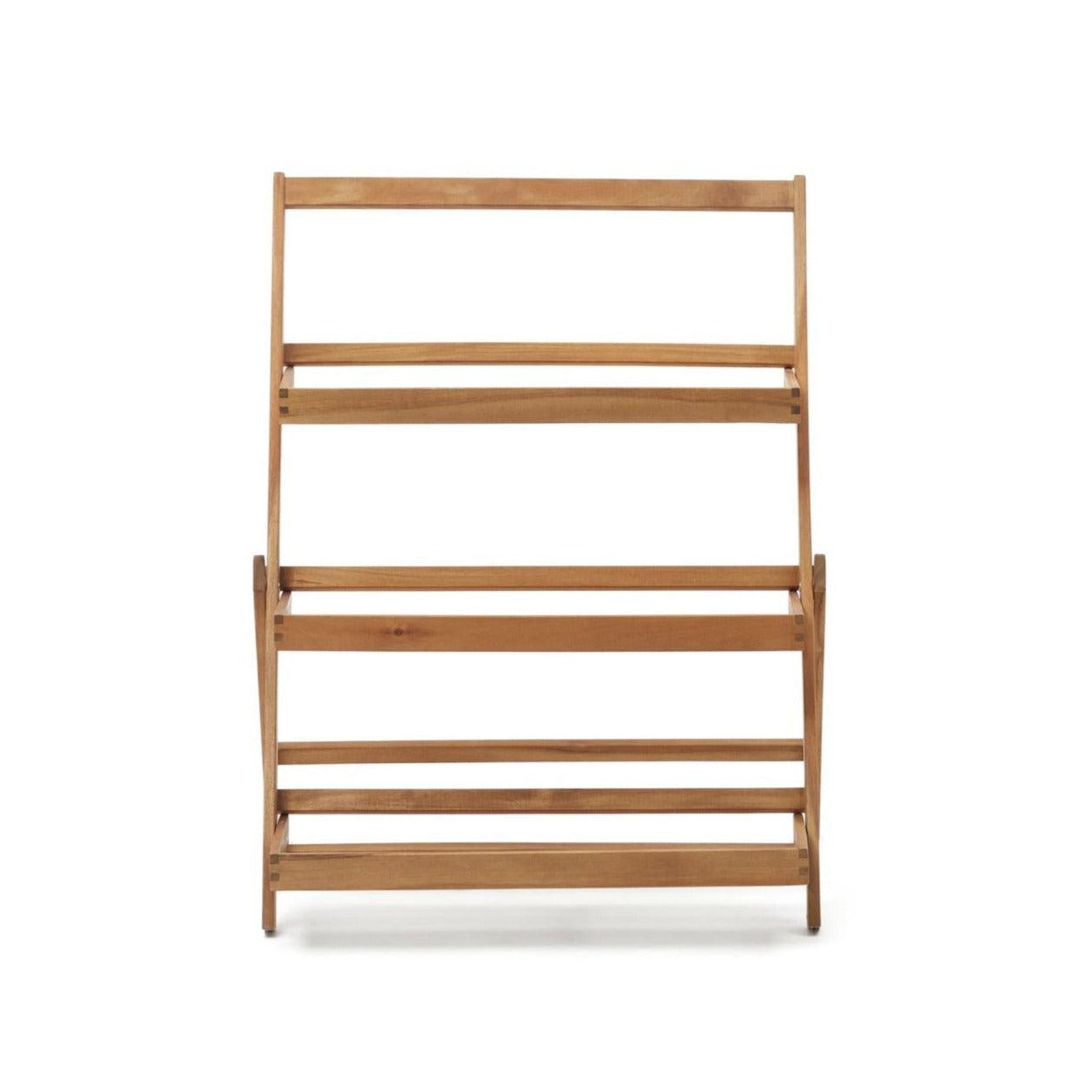 Regał ogrodowy jednostronny VICTORA lite drewno akacjowe La Forma Eye on Design