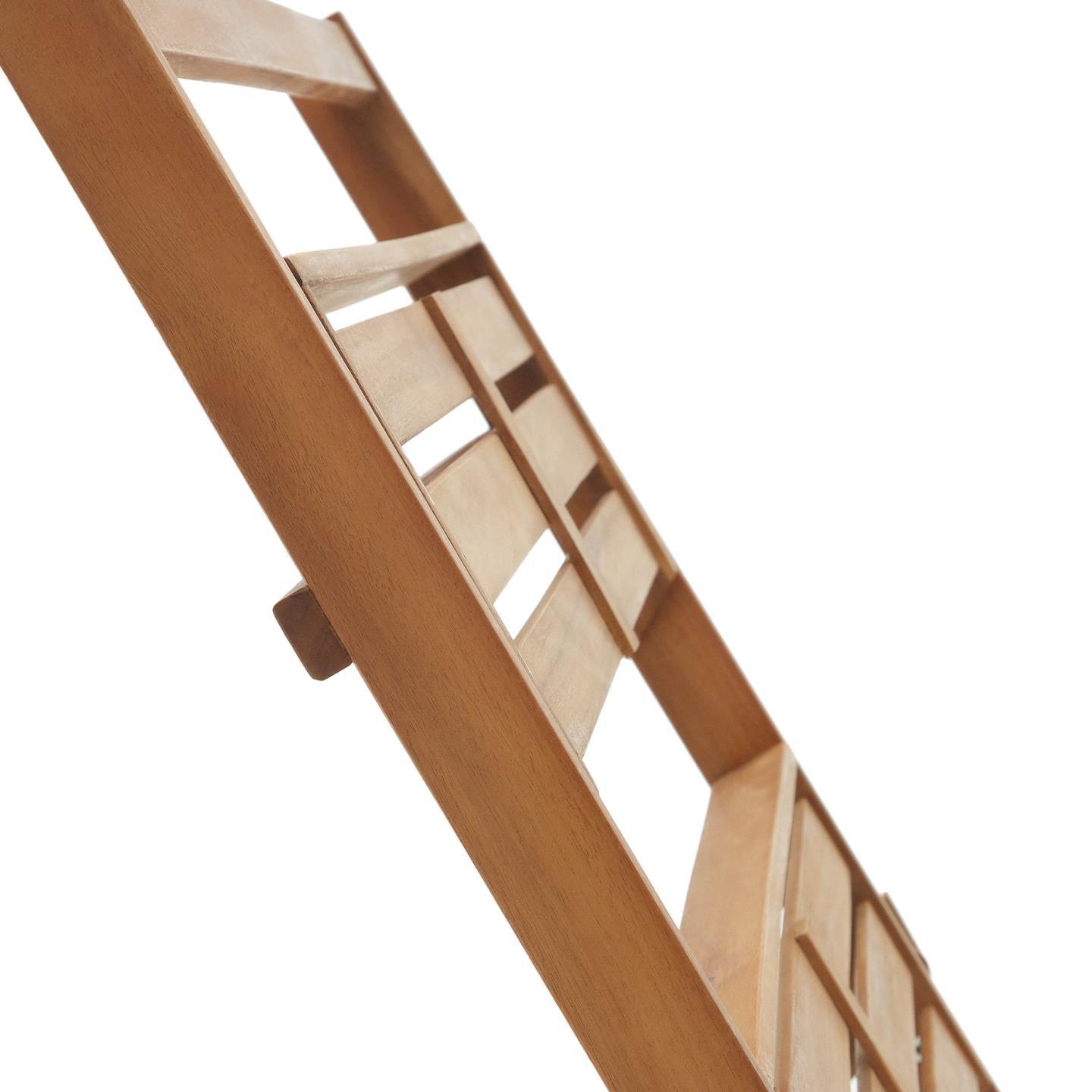 Regał ogrodowy jednostronny VICTORA lite drewno akacjowe La Forma Eye on Design