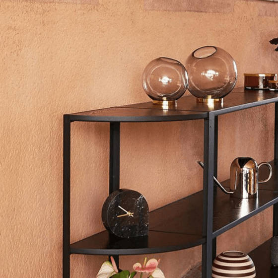 Regał OMNI HIGH DOUBLE czarny AYTM Eye on Design