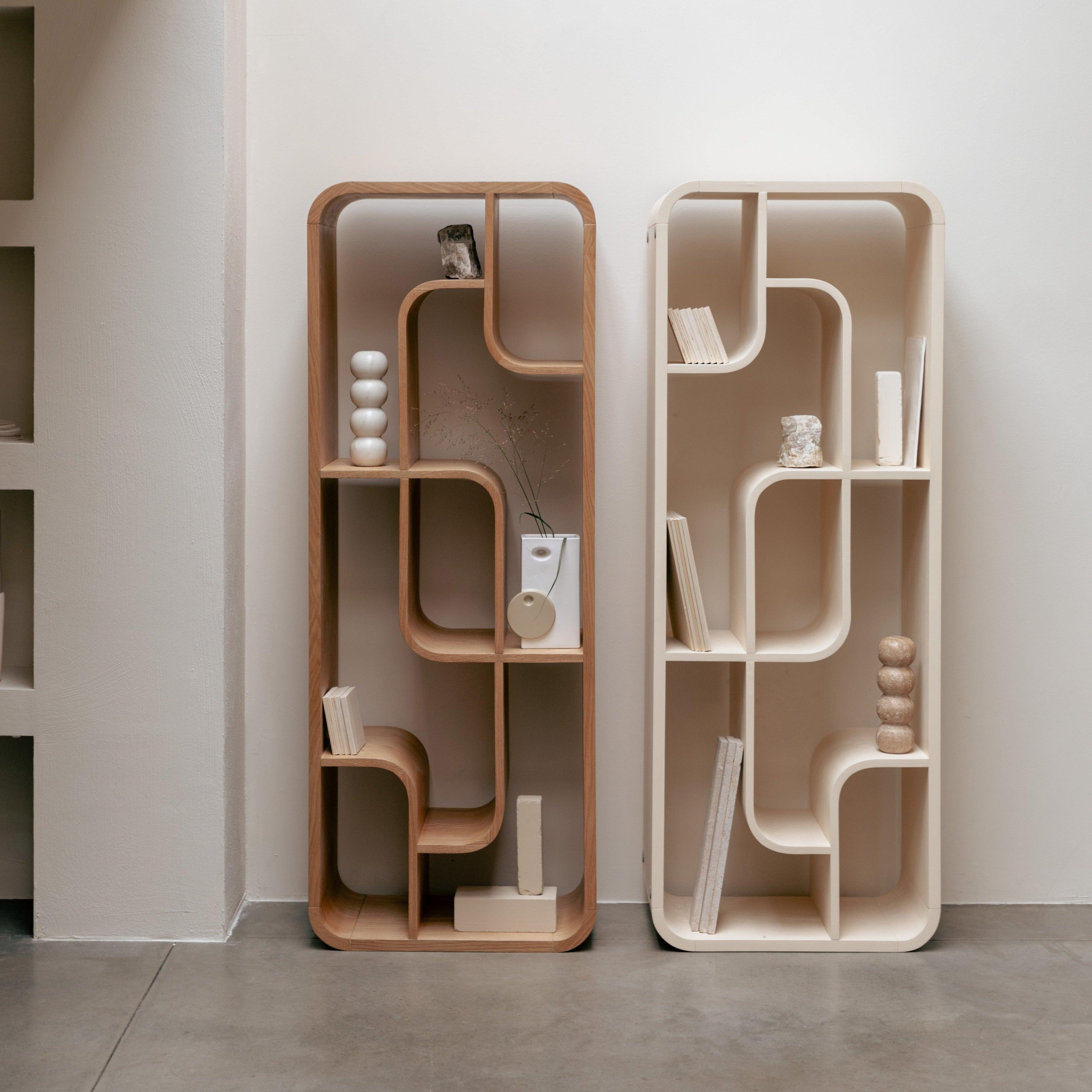 Regał SEVEN drewno dębowe Zuiver Eye on Design