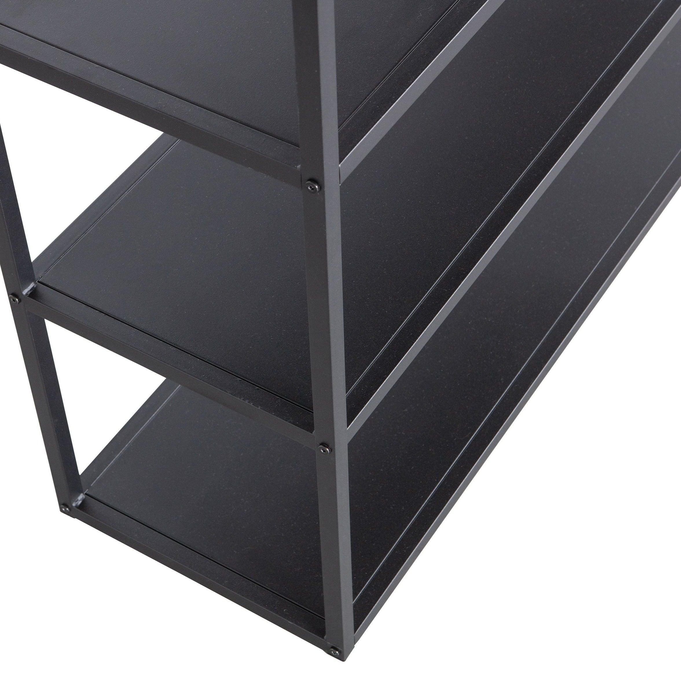 Regał TEUN czarny Woood Eye on Design