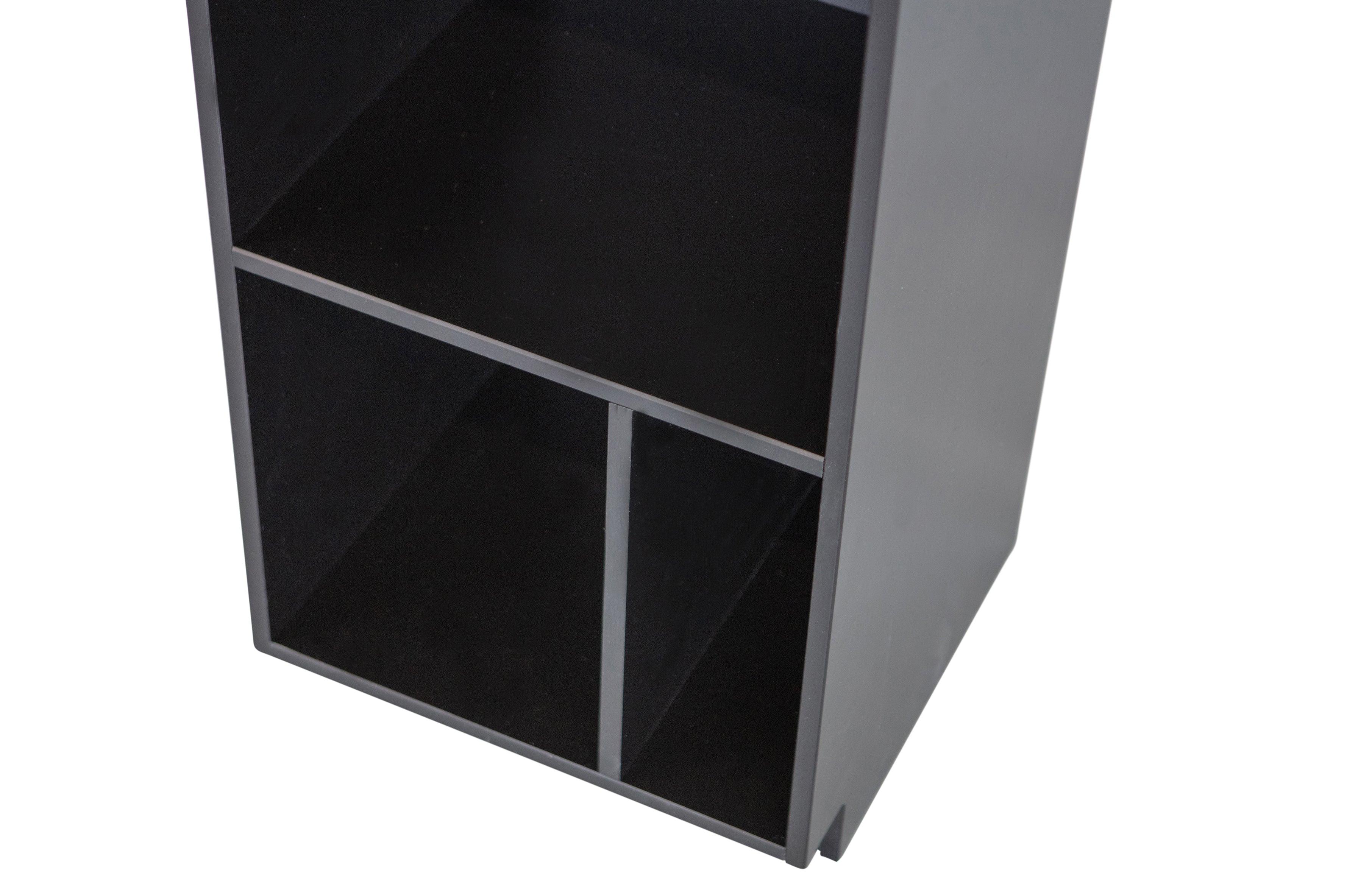 Regał wąski FINCA czarny Woood Exclusive Eye on Design