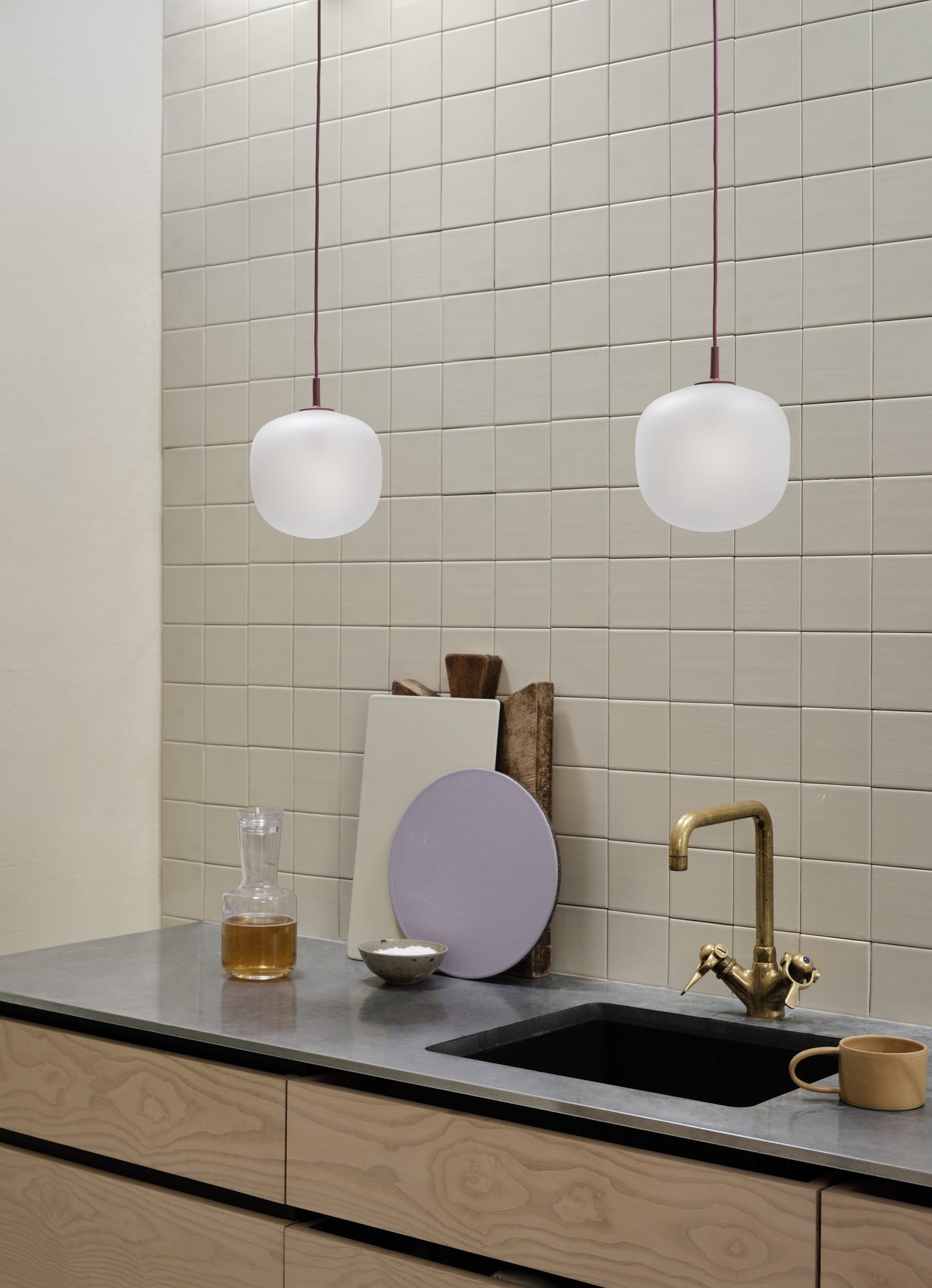 Hanglamp RIME bordeaux