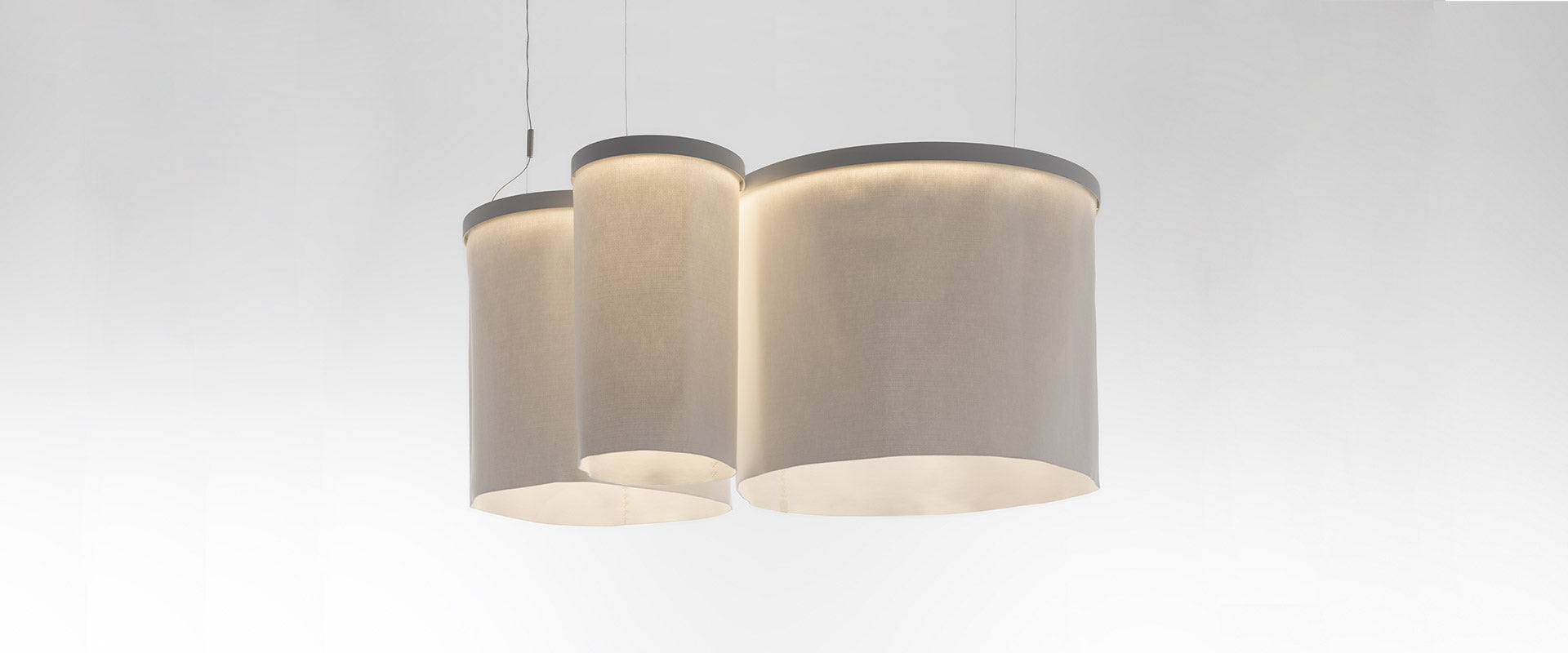 Hanglamp RIPPLE CLUSTER wit