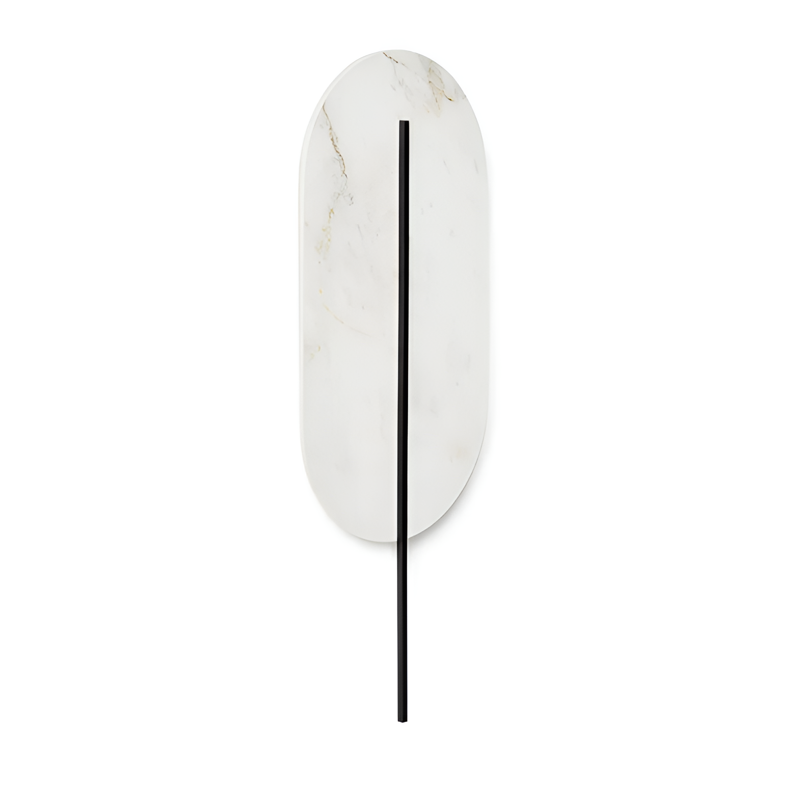 Wandlamp ROKKE STONE witte kwartssteen