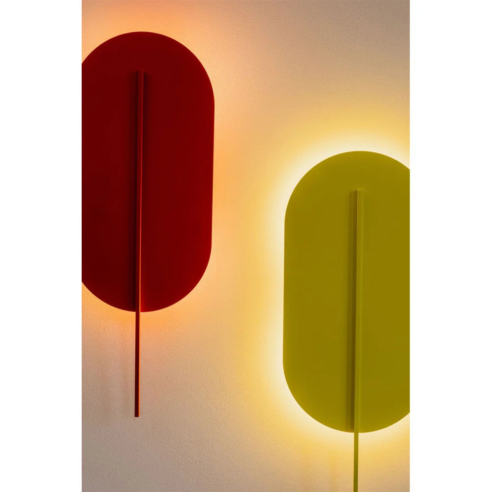 Wandlamp ROKKE lichtgeel
