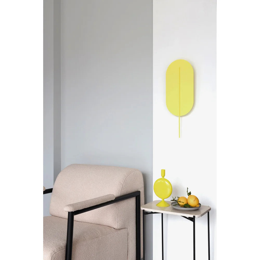 Wandlamp ROKKE lichtgeel