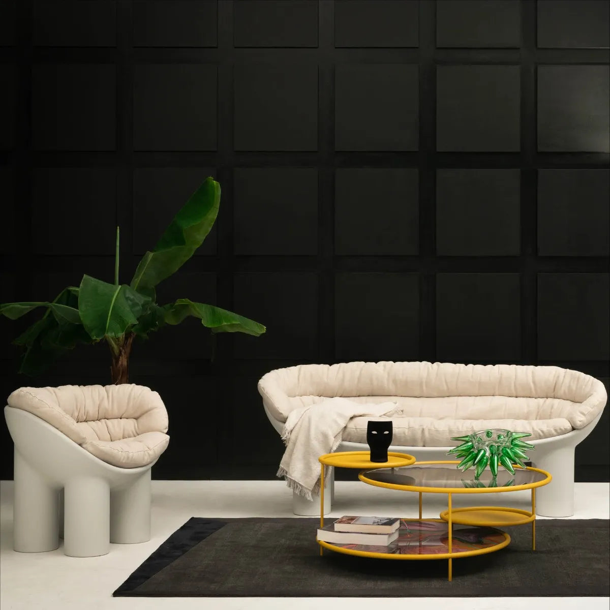 Fauteuil ROLY POLY lichtgrijs