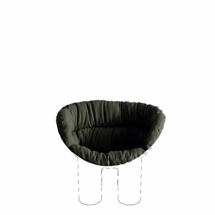 Fauteuil ROLY POLY lichtgrijs