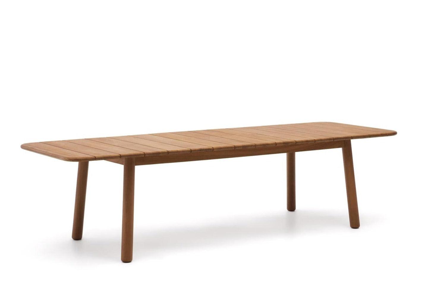 Rozkładany stół ogrodowy TURQUETA drewno tekowe La Forma Eye on Design