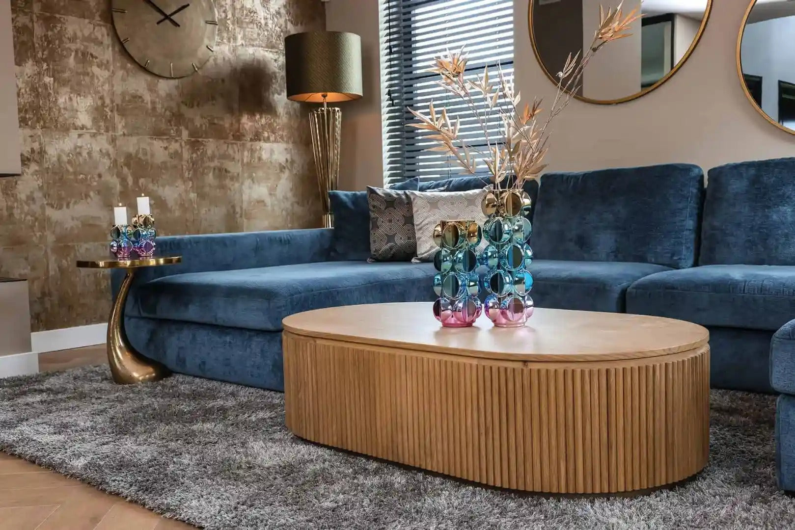 Koffietafel BELFORT eikenfineer