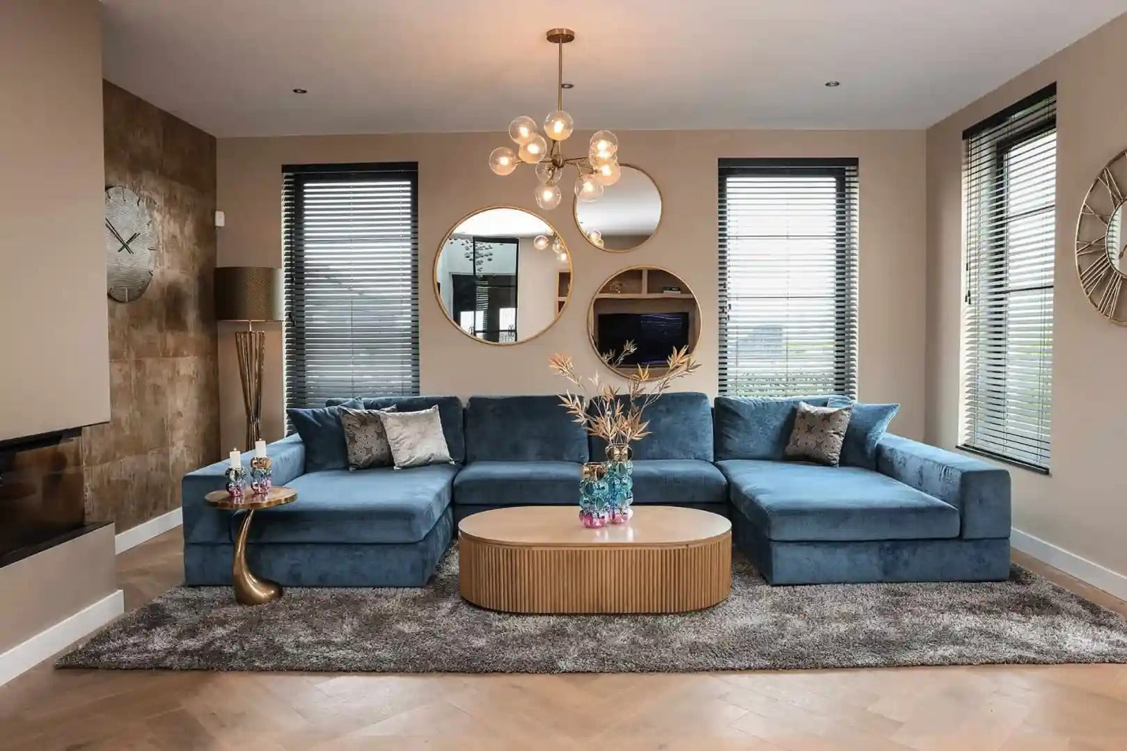 Koffietafel BELFORT eikenfineer