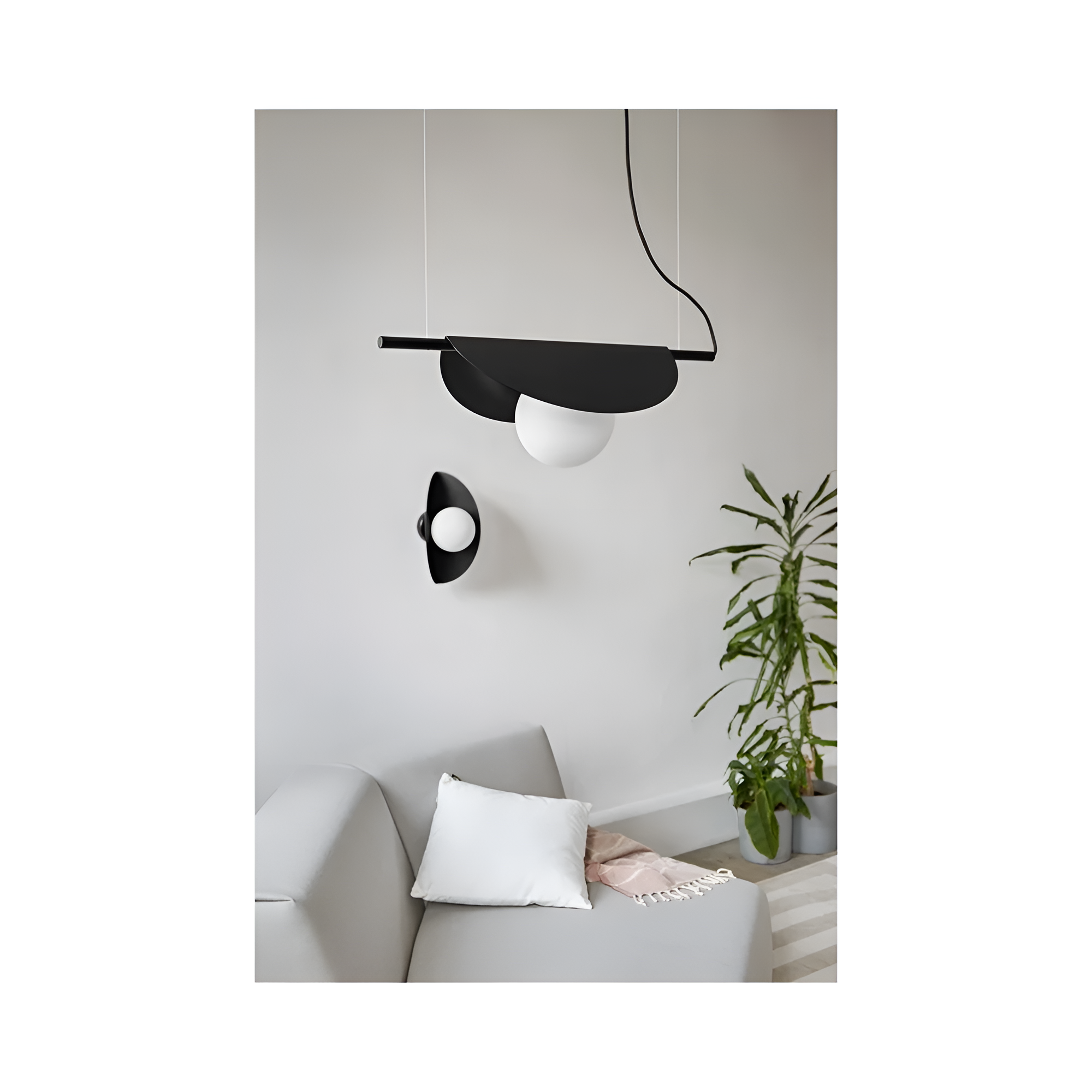 Hanglamp SALLO zwart