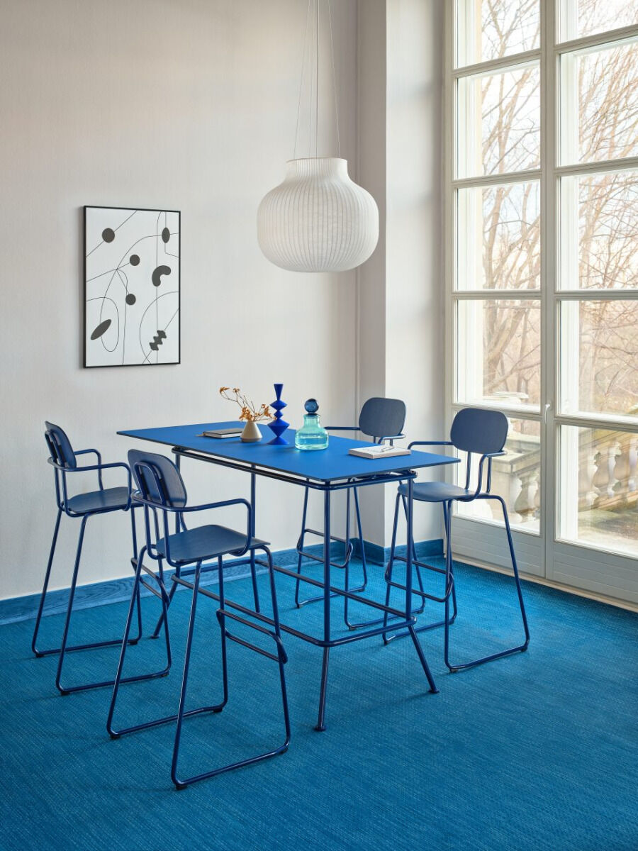 Hoker NEW SCHOOL jasnoszara podstawa – styl nowoczesny