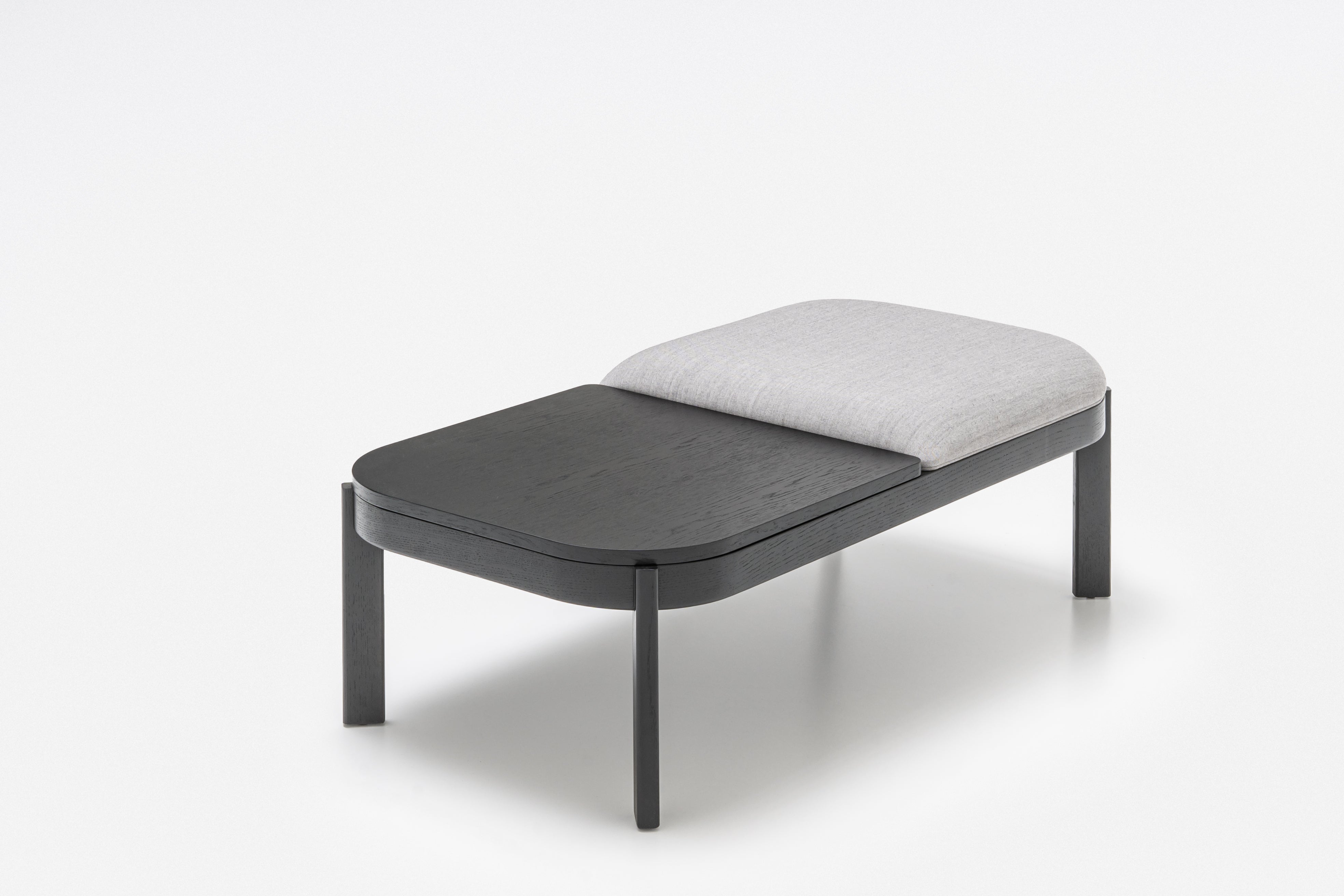 Gepolsterte Rampenholzbasis