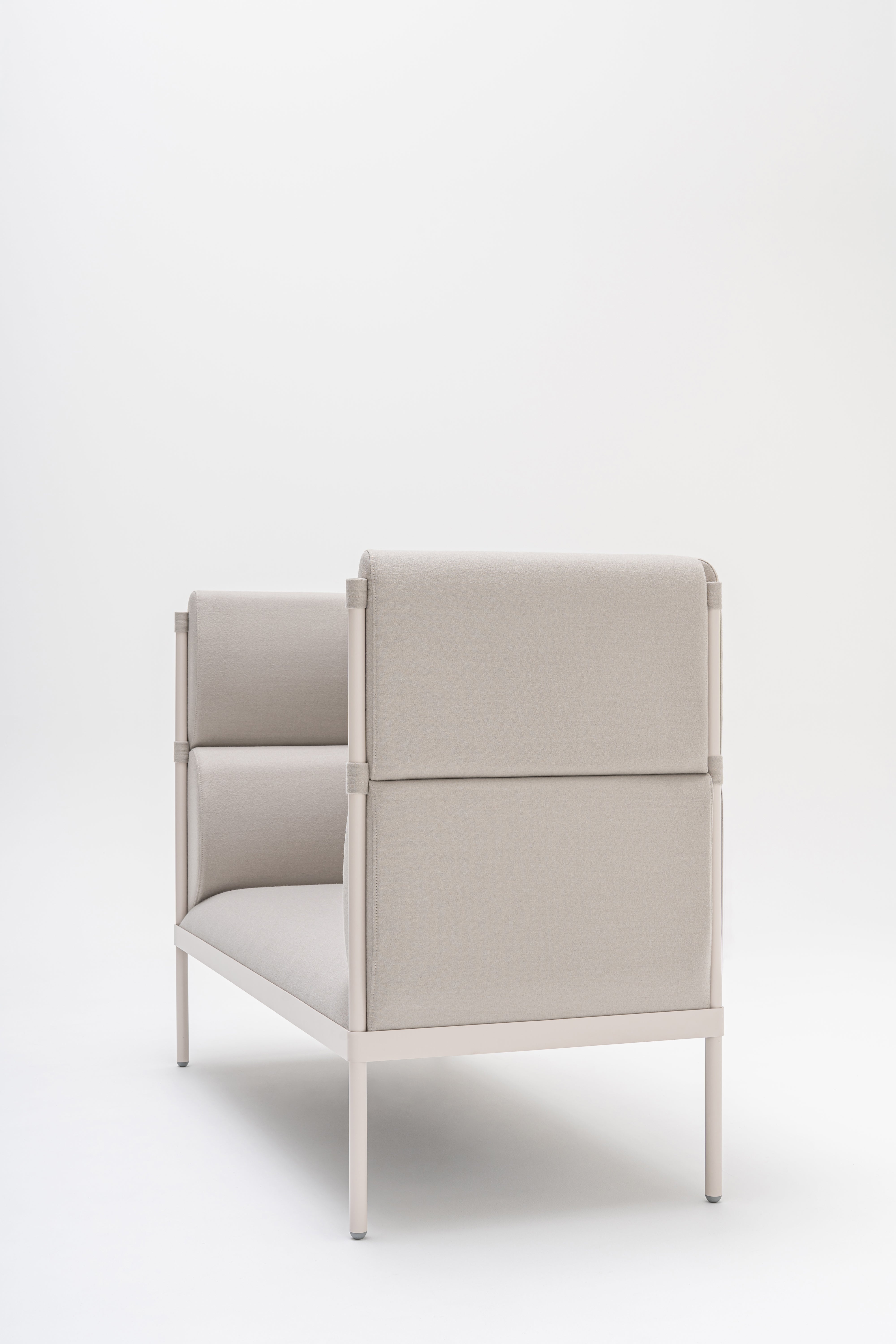 2-person high-person upholstered sofa