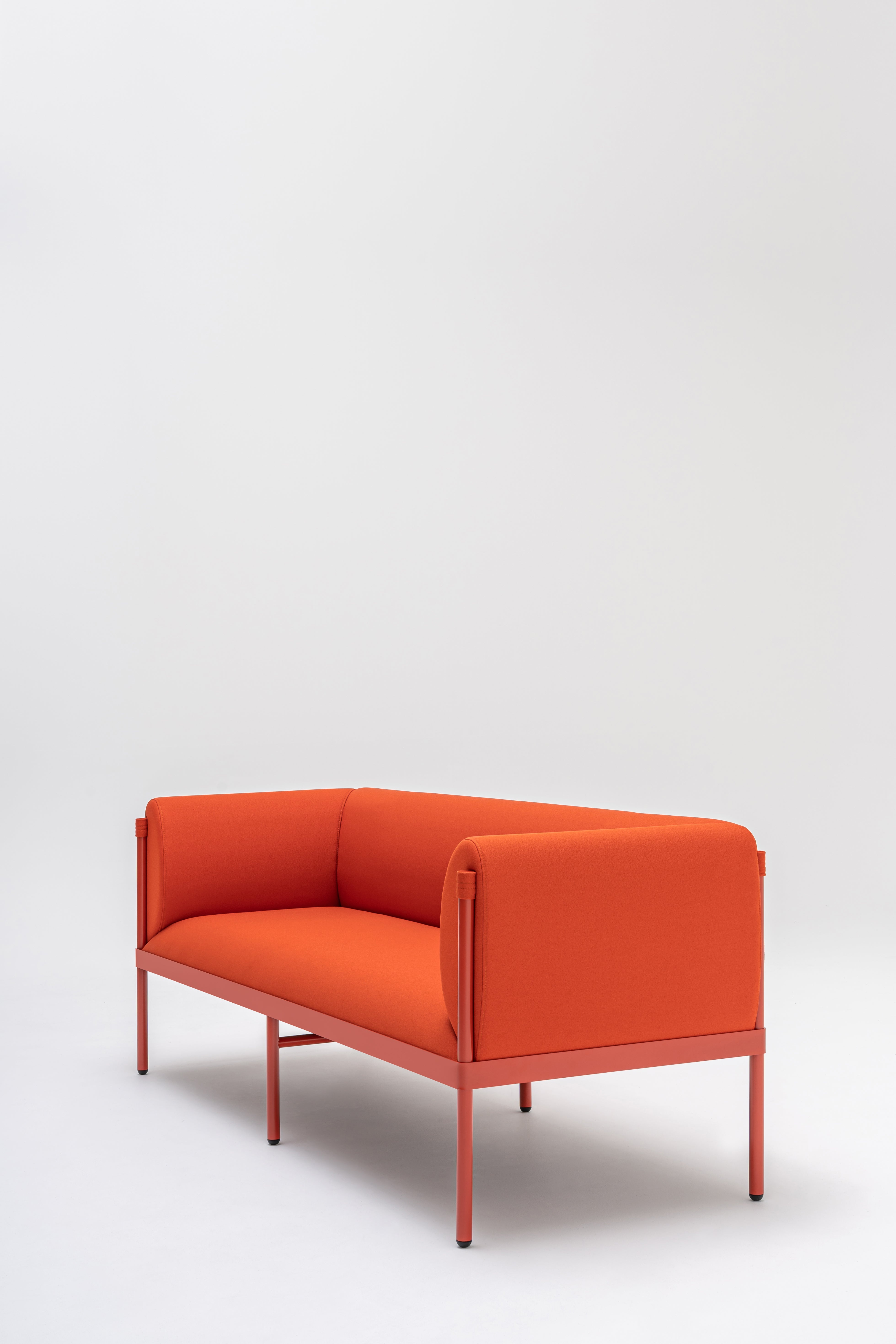 3-seater Sofa low upholstered stilt