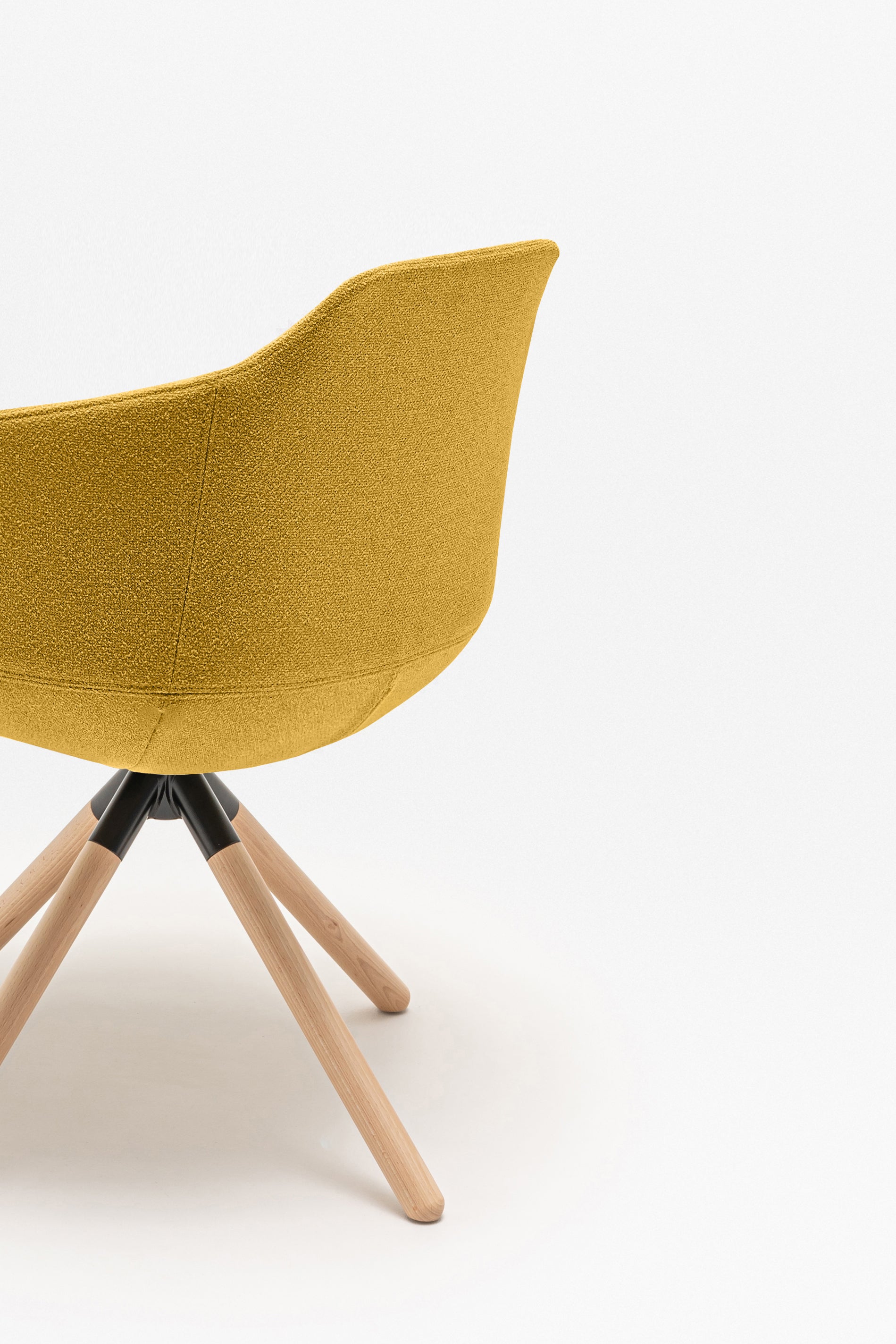 Bureau stoel ULTRA met houten basis