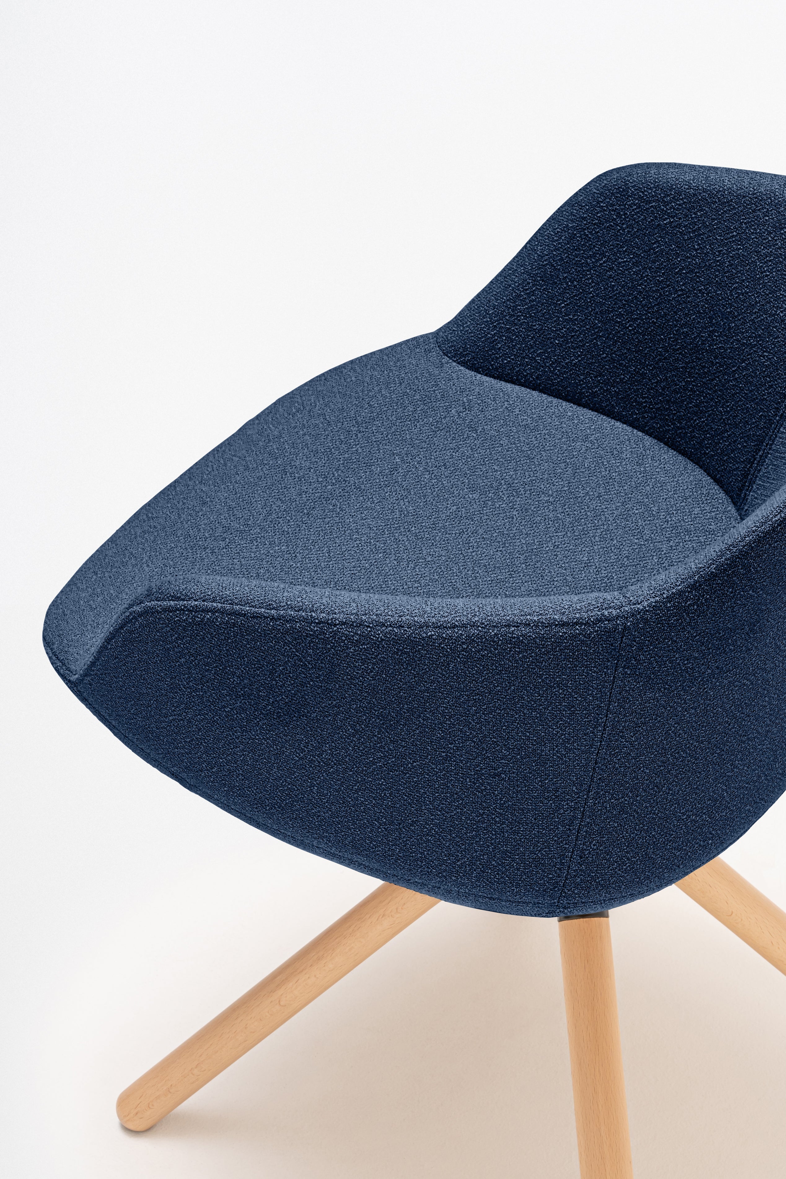 Bureau stoel ULTRA met houten basis