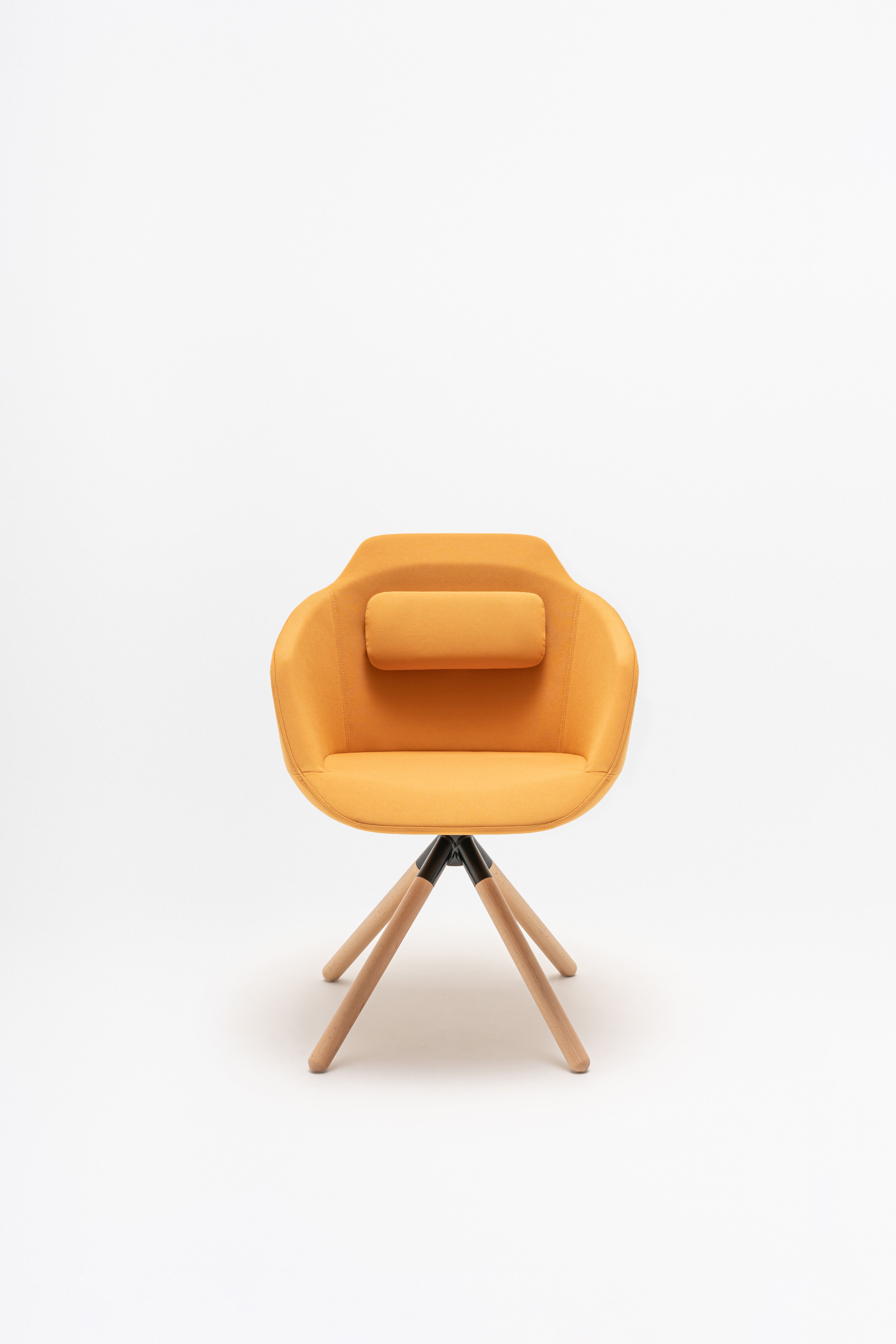 Bureau stoel ULTRA met houten basis