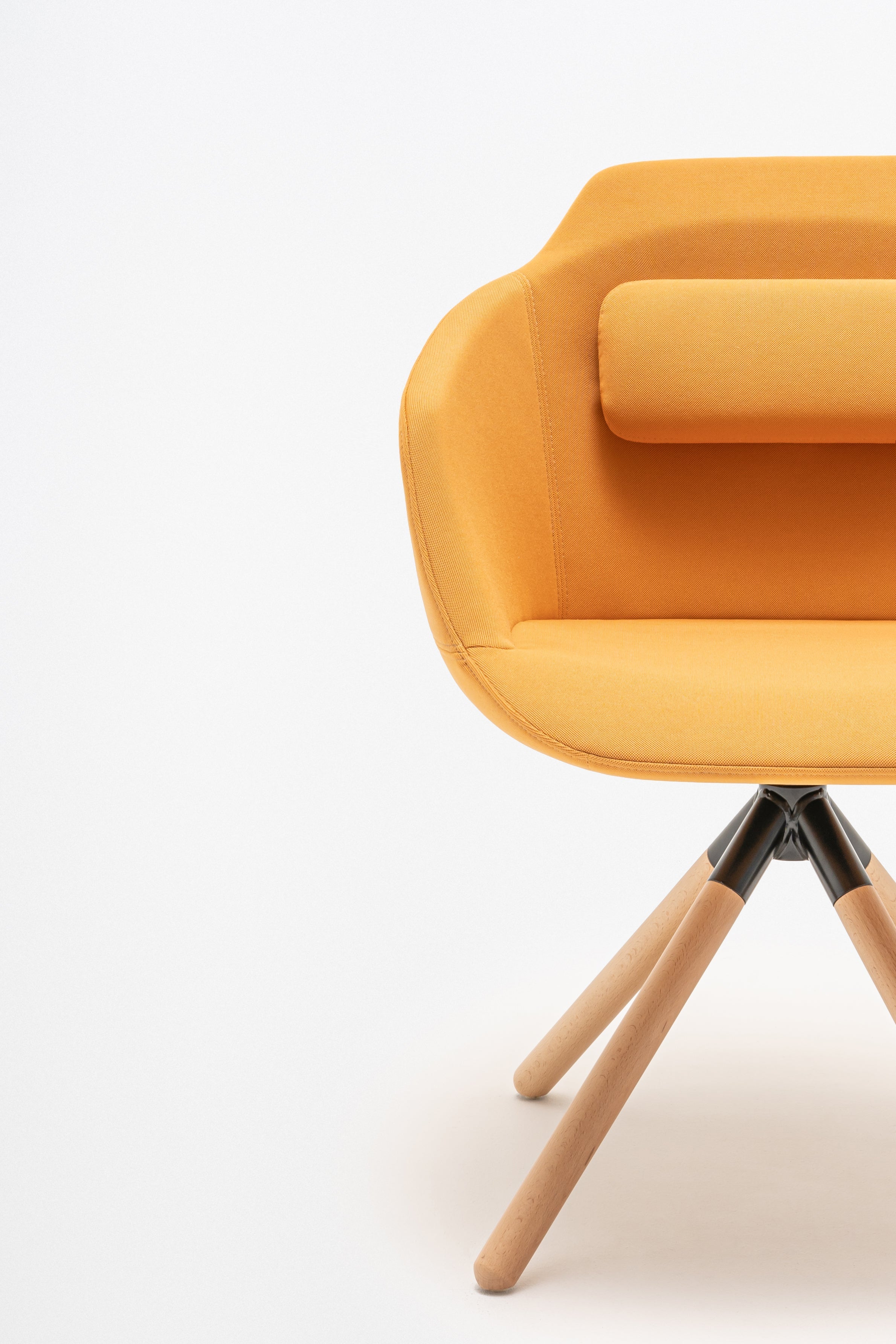 Bureau stoel ULTRA met houten basis