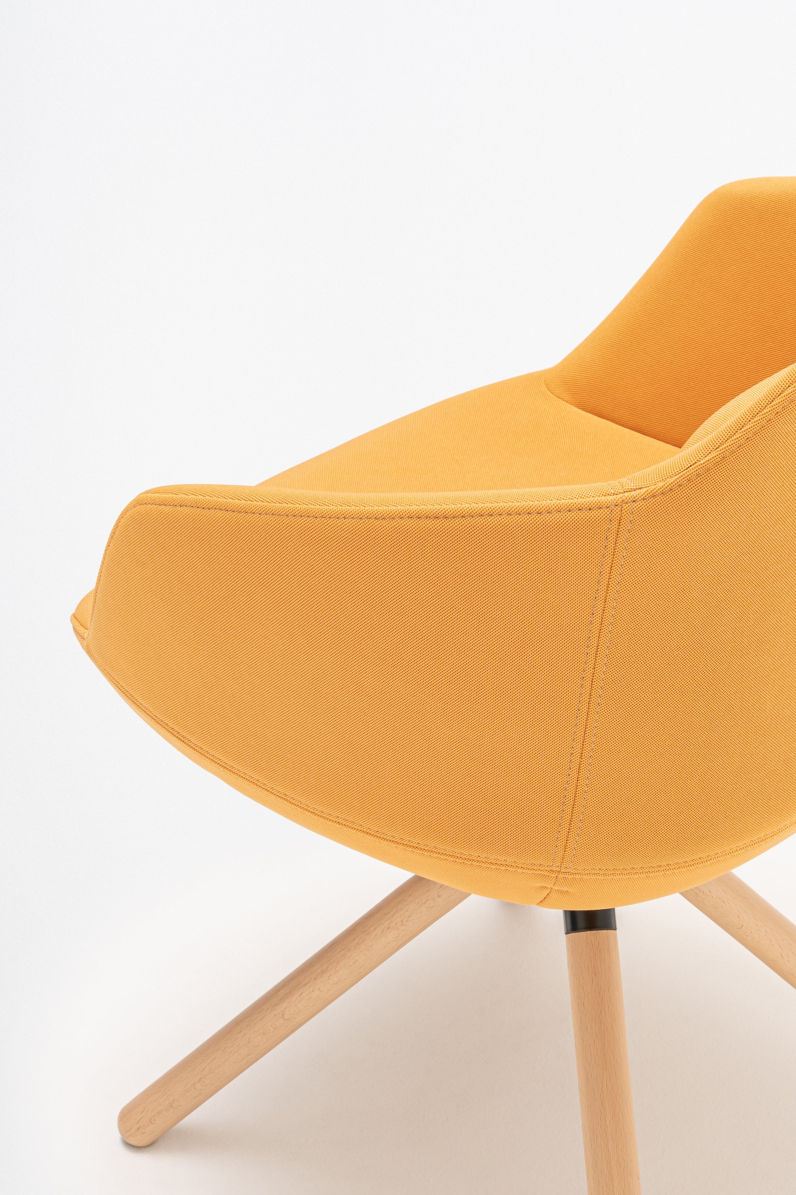 Bureau stoel ULTRA met houten basis