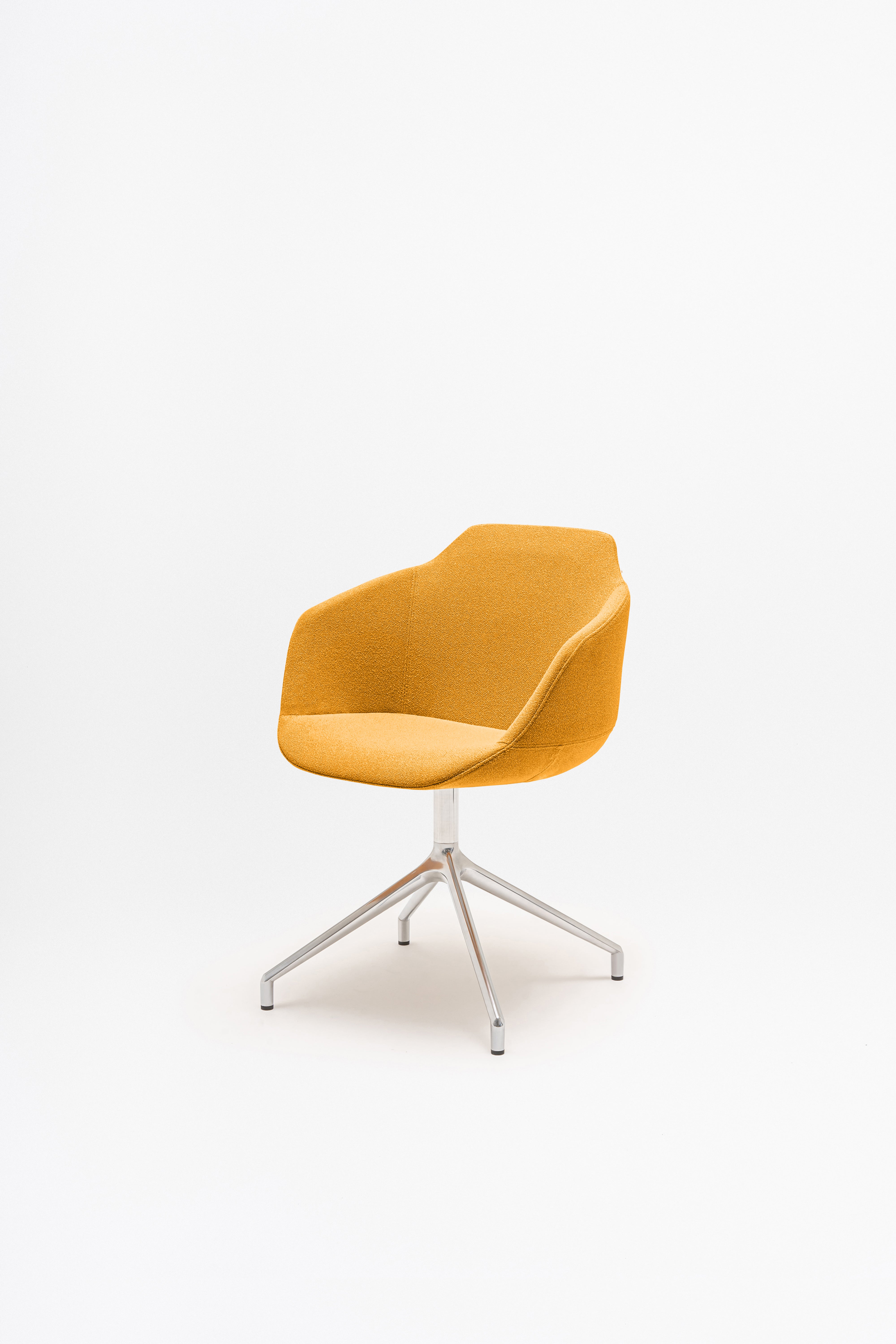 Stoel ULTRA basis gepolijst aluminium